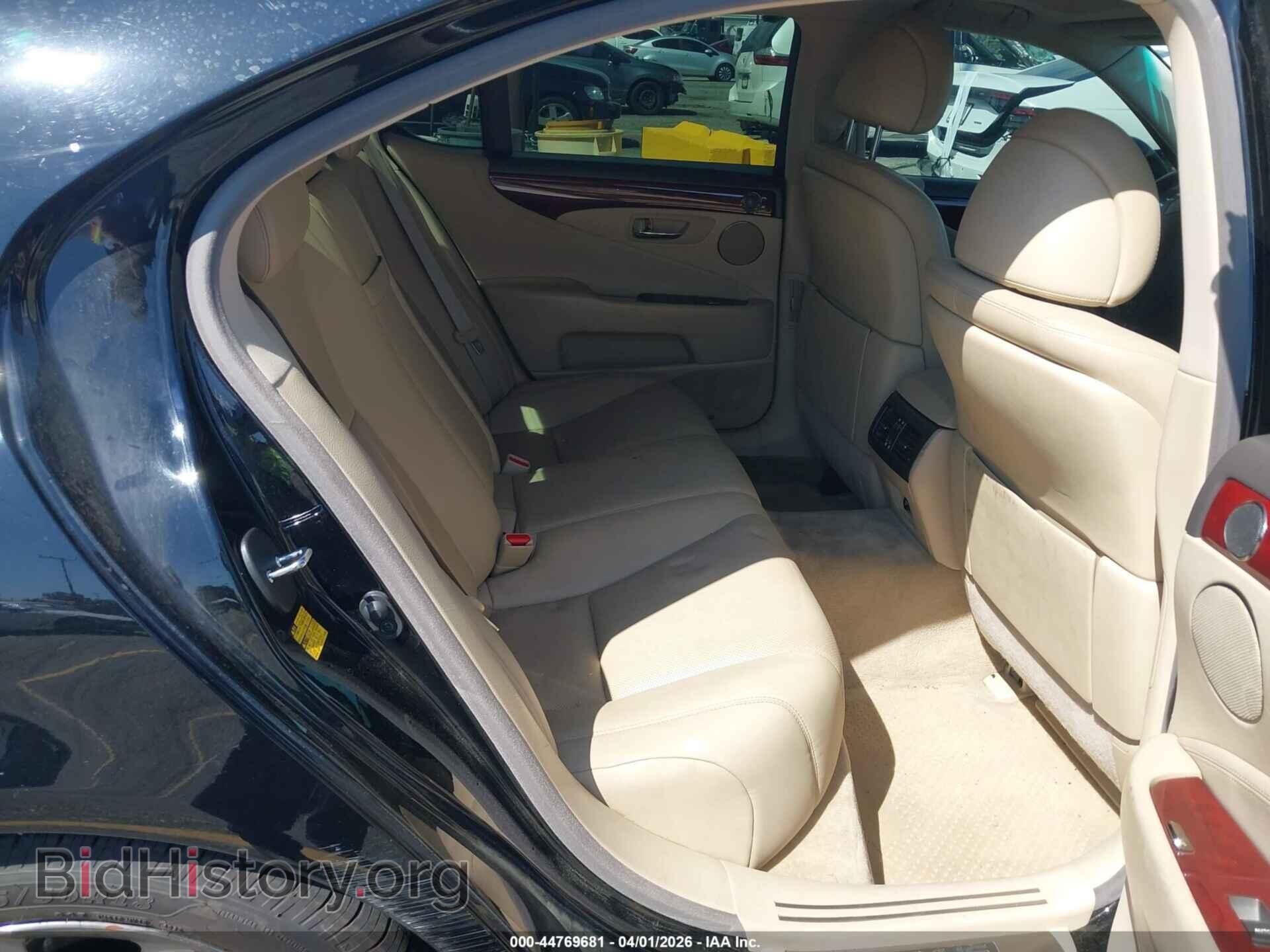 2008 LEXUS LS 460 - VIN: JTHBL46F185073703 - Фото 8