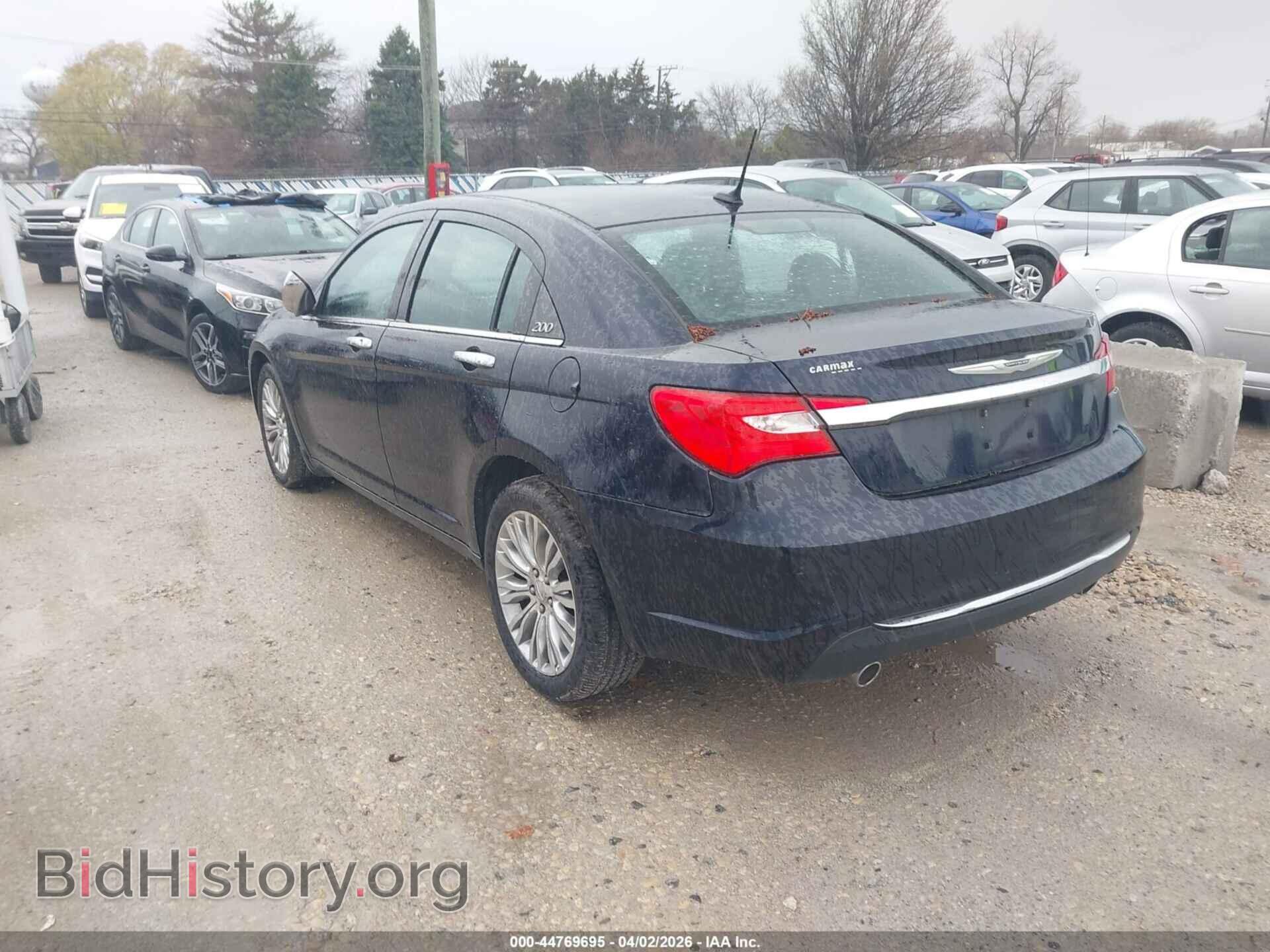 2012 CHRYSLER 200 - VIN: 1C3CCBCG3CN326606 - Фото 3