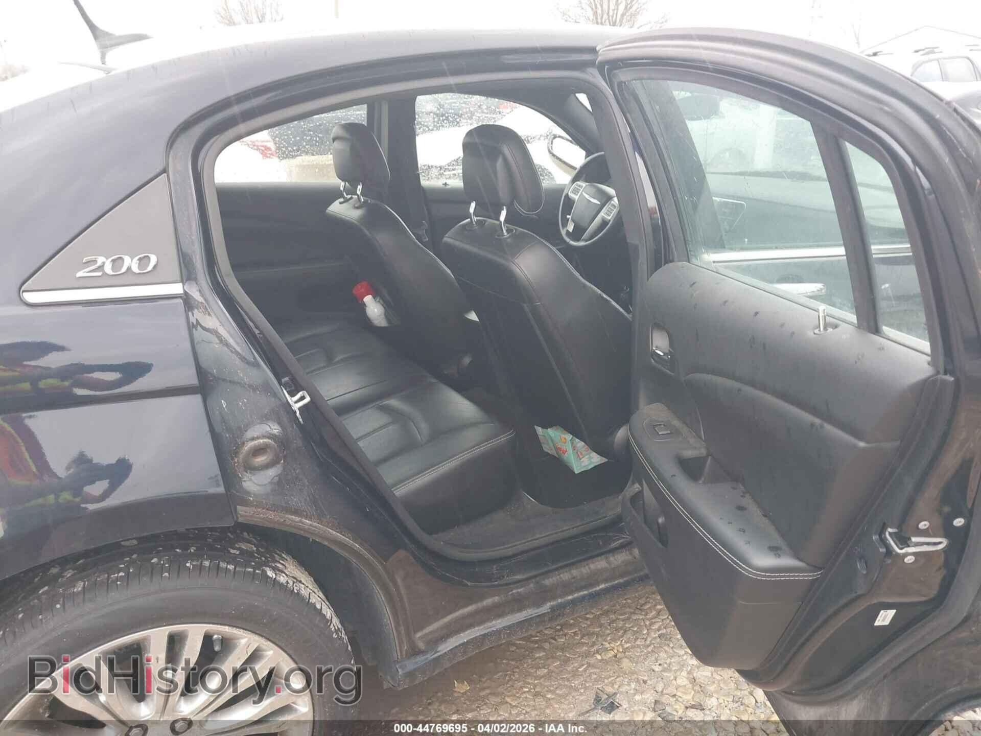 2012 CHRYSLER 200 - VIN: 1C3CCBCG3CN326606 - Фото 8
