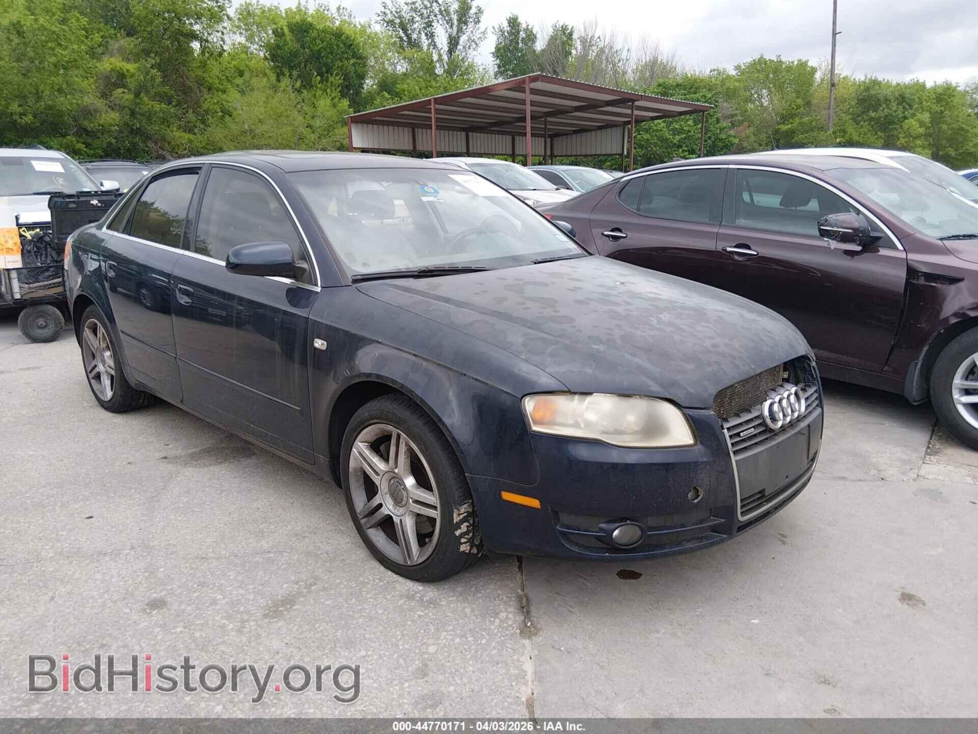 Фотография WAUDG78EX6A044643 - AUDI A4 2006