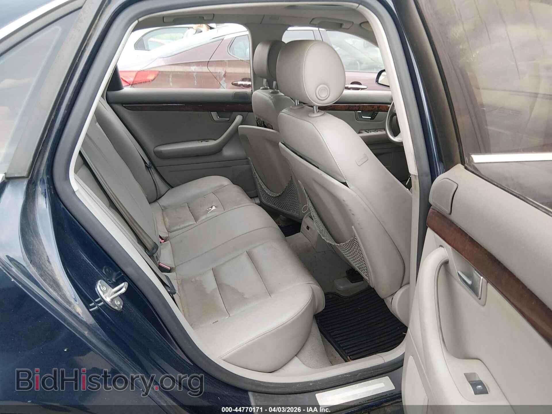 2006 AUDI A4 - VIN: WAUDG78EX6A044643 - Фото 8