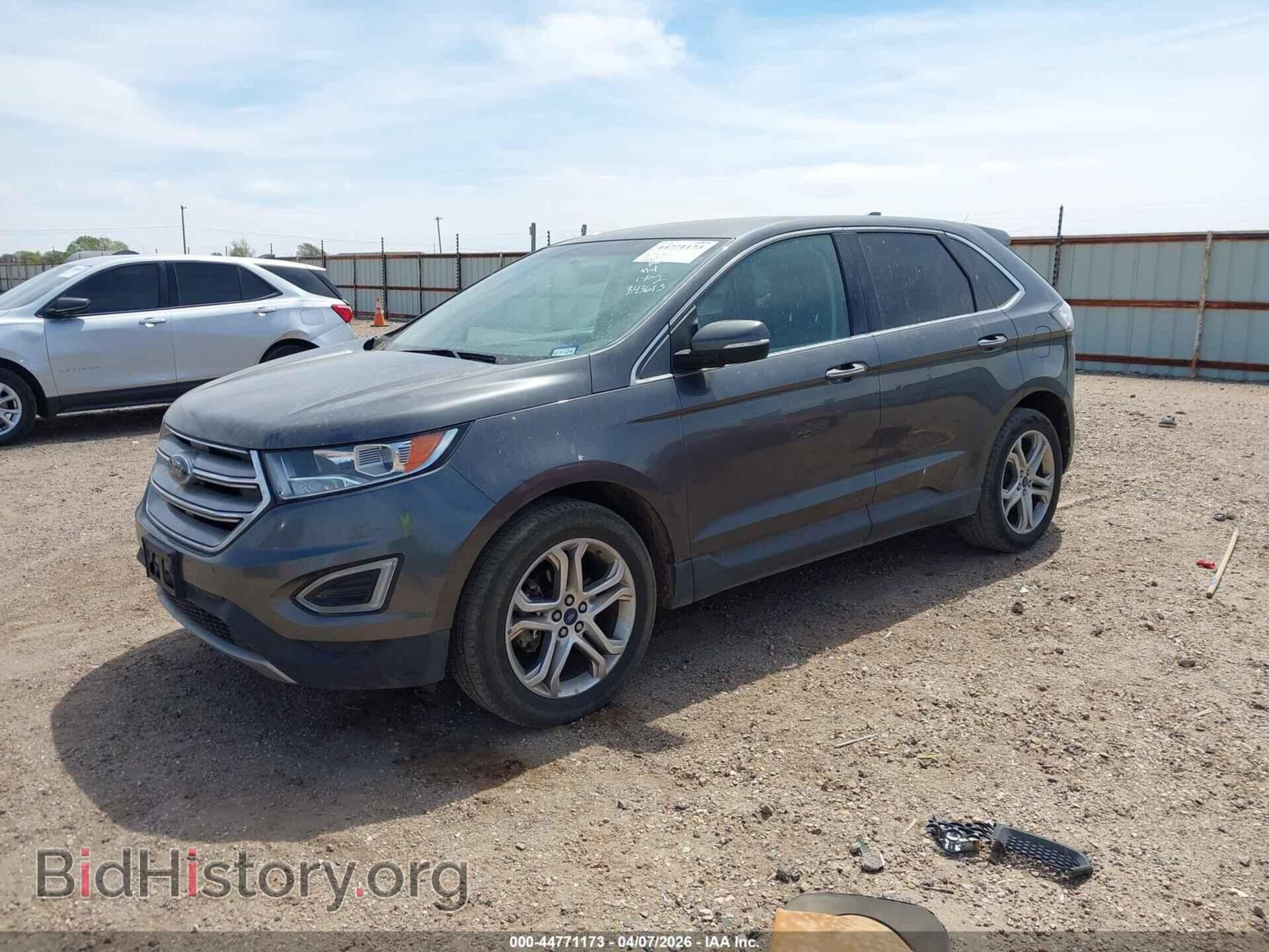 2015 FORD EDGE - VIN: 2FMTK3K91FBB43613 - Photo 2