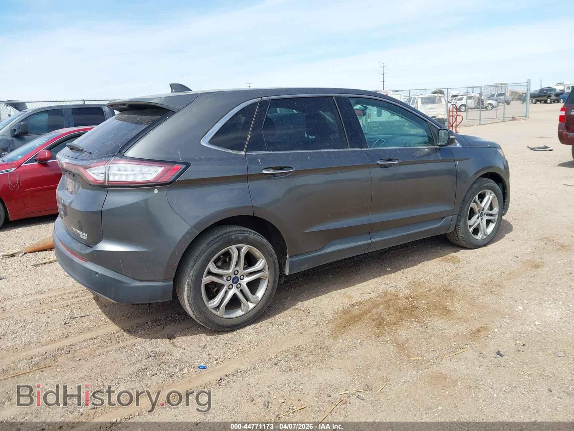 2015 FORD EDGE - VIN: 2FMTK3K91FBB43613 - Photo 4