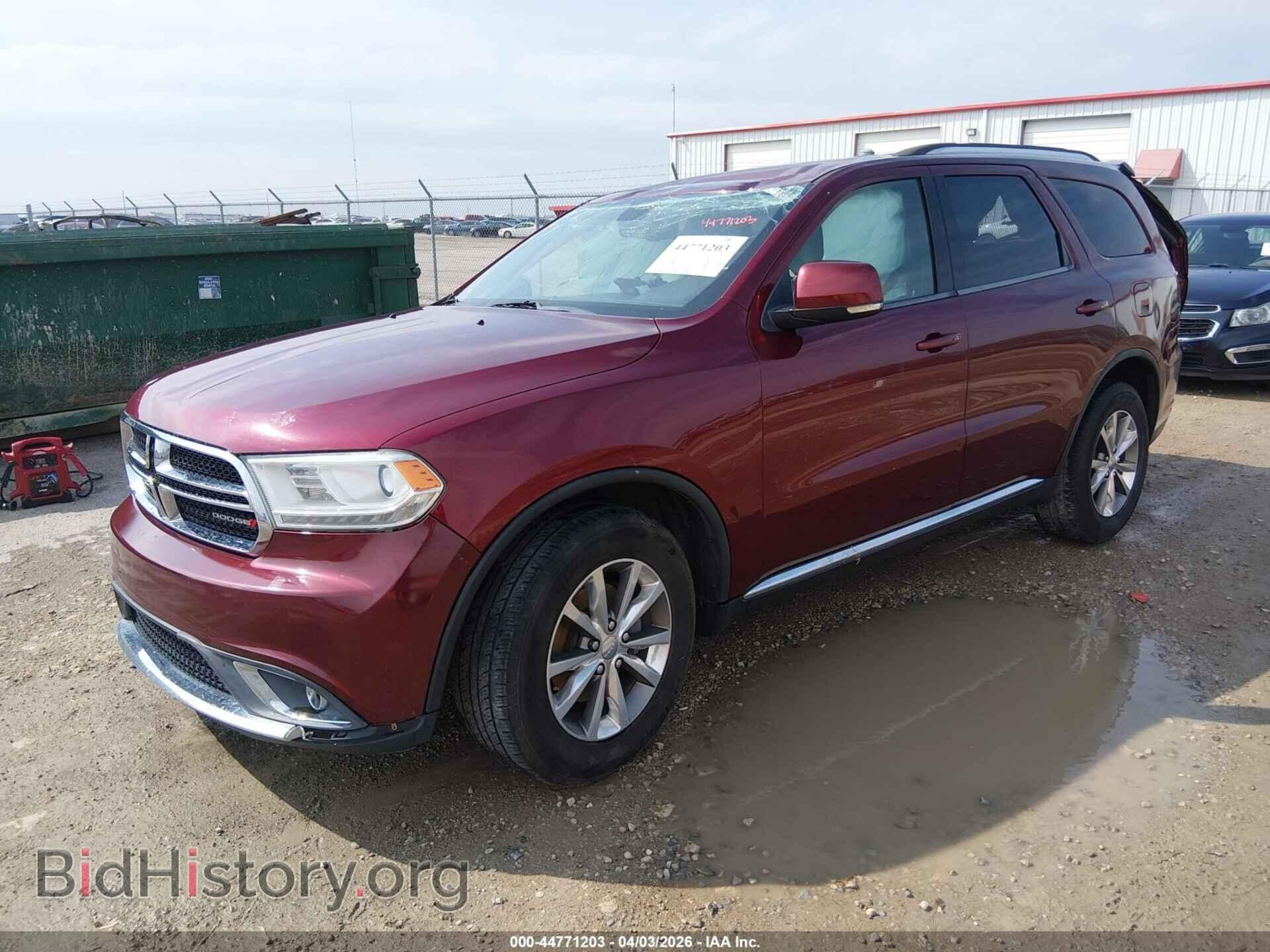 2016 DODGE DURANGO - VIN: 1C4RDHDG7GC466471 - Фото 2