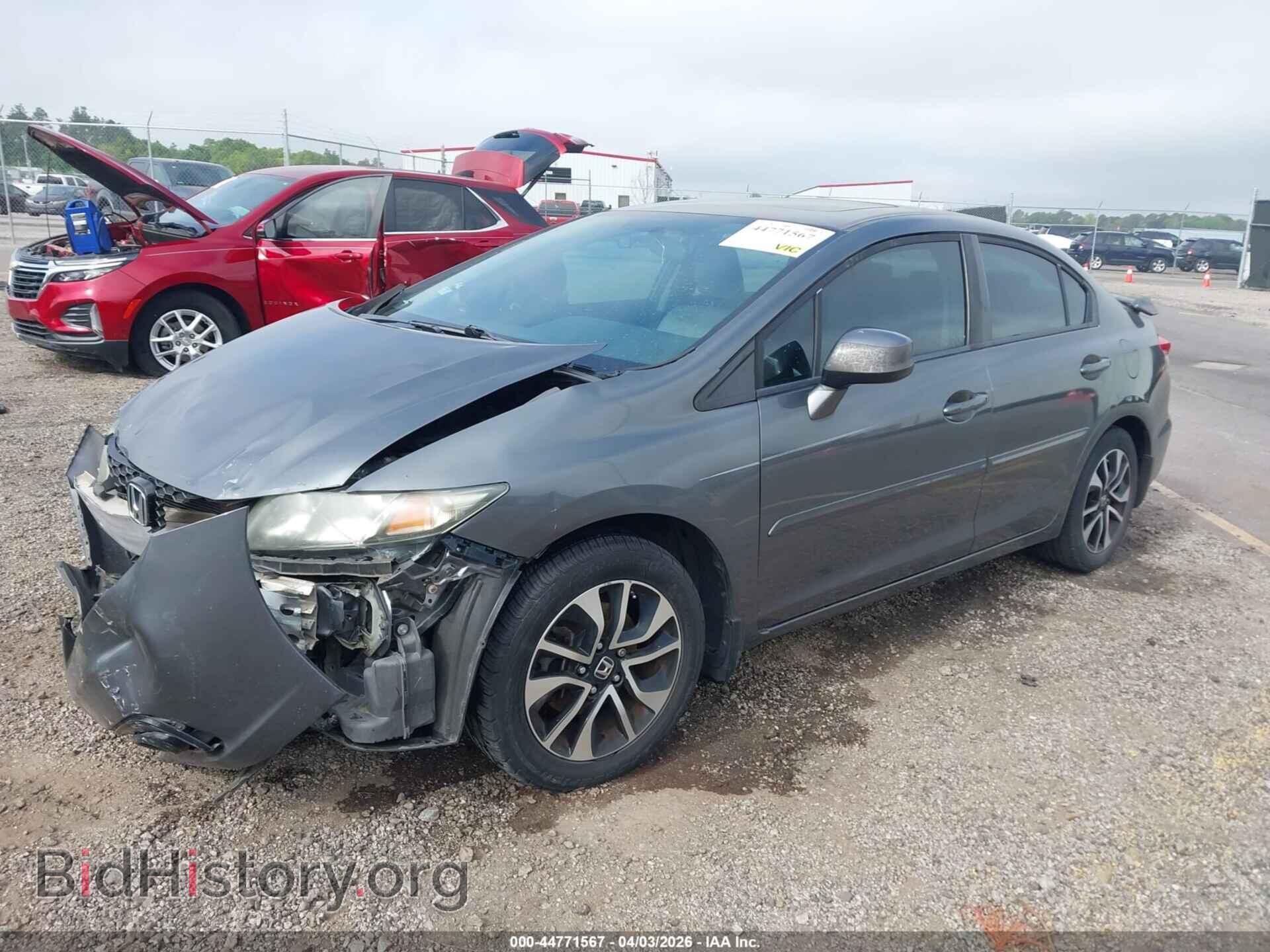 2013 HONDA CIVIC - VIN: 19XFB2F98DE014148 - Фото 2