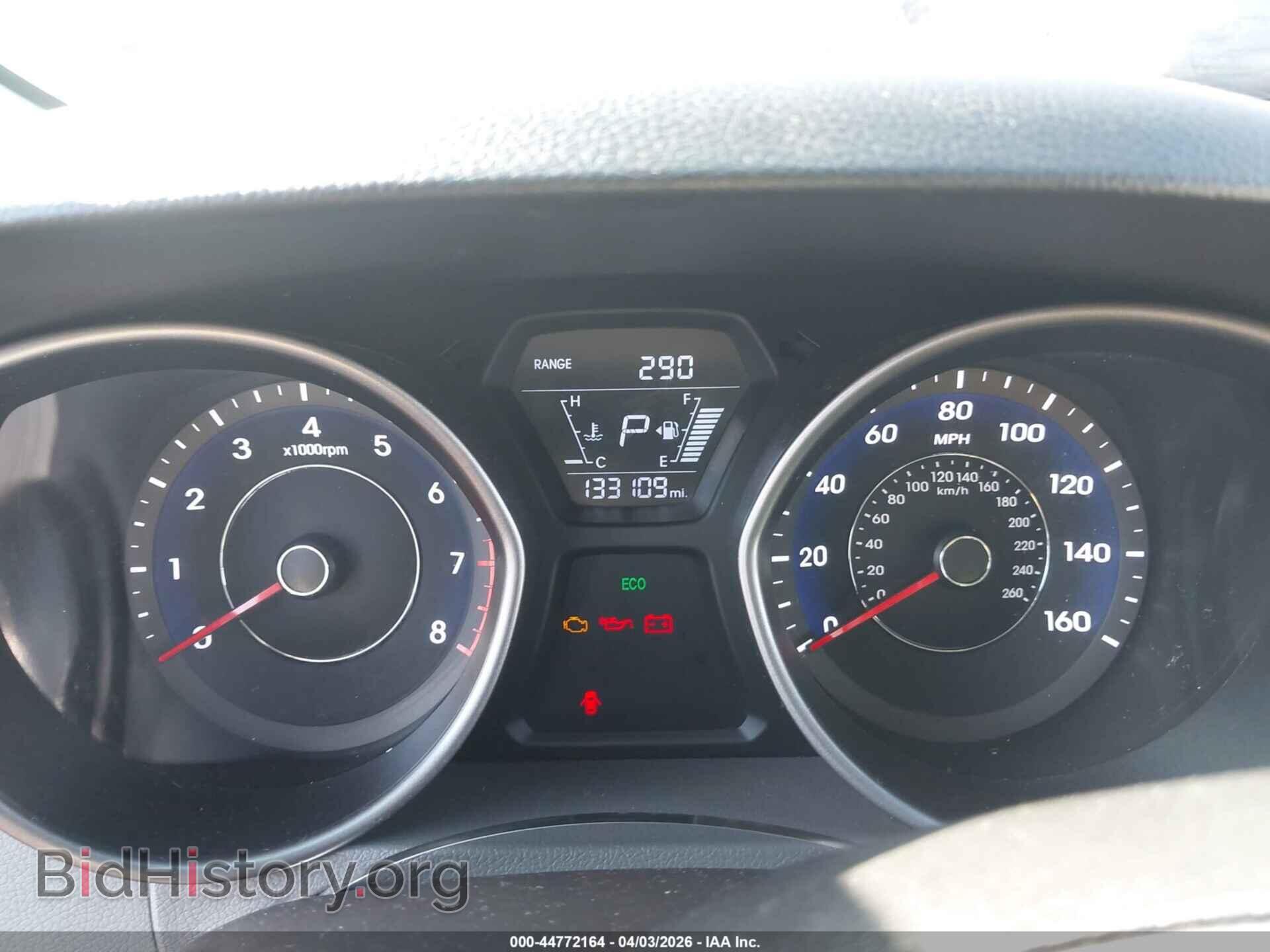 2014 HYUNDAI ELANTRA - VIN: 5NPDH4AE6EH469843 - Фото 15