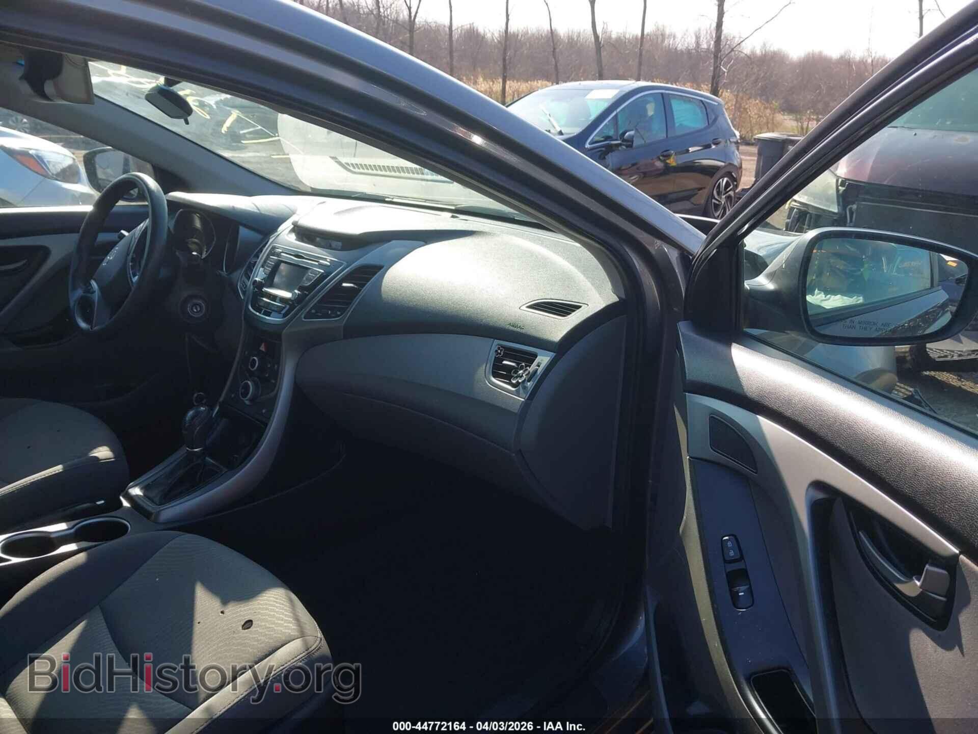 2014 HYUNDAI ELANTRA - VIN: 5NPDH4AE6EH469843 - Фото 5