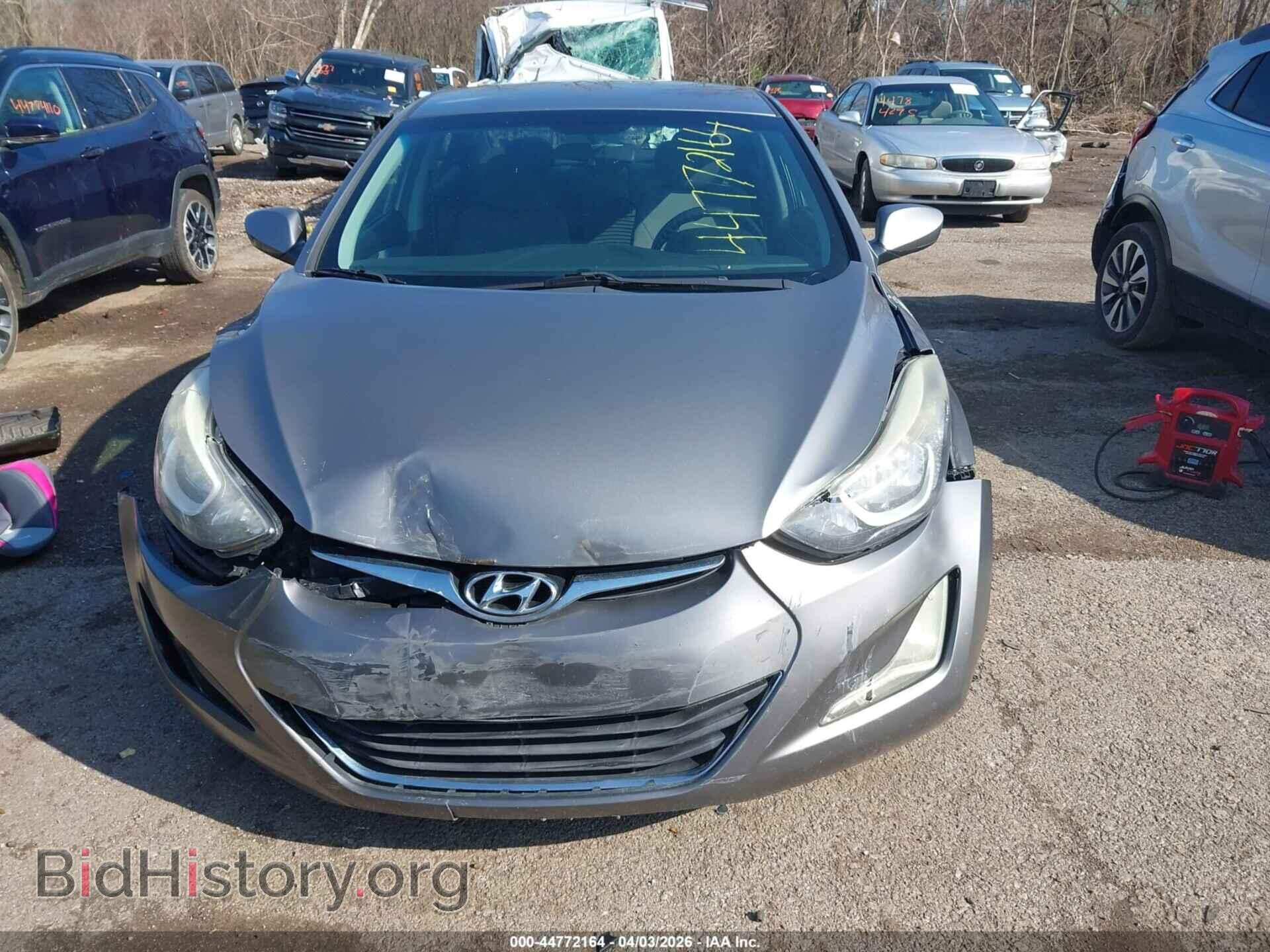 2014 HYUNDAI ELANTRA - VIN: 5NPDH4AE6EH469843 - Фото 6