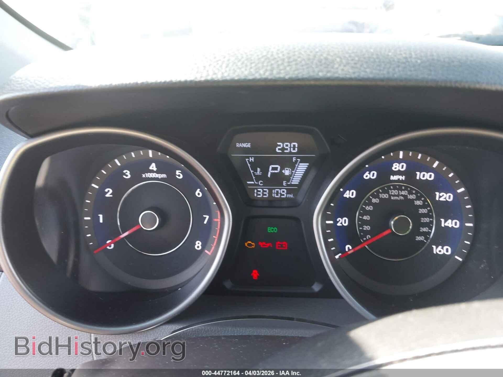 2014 HYUNDAI ELANTRA - VIN: 5NPDH4AE6EH469843 - Фото 7