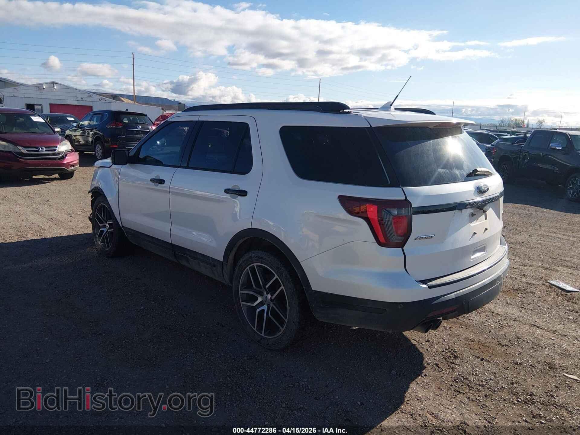 2018 FORD EXPLORER - VIN: 1FM5K8GT9JGC72906 - Фото 3