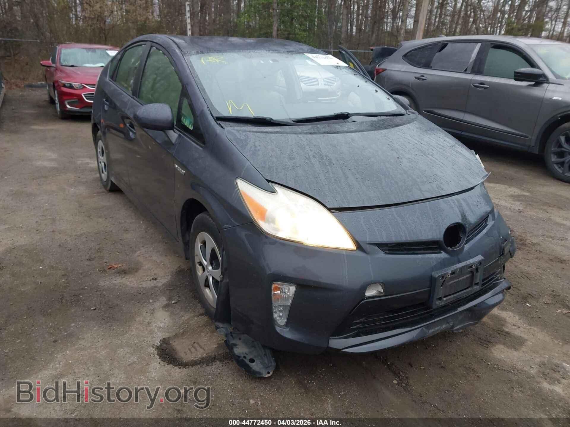 Фотография JTDKN3DUXD5546337 - TOYOTA PRIUS 2013