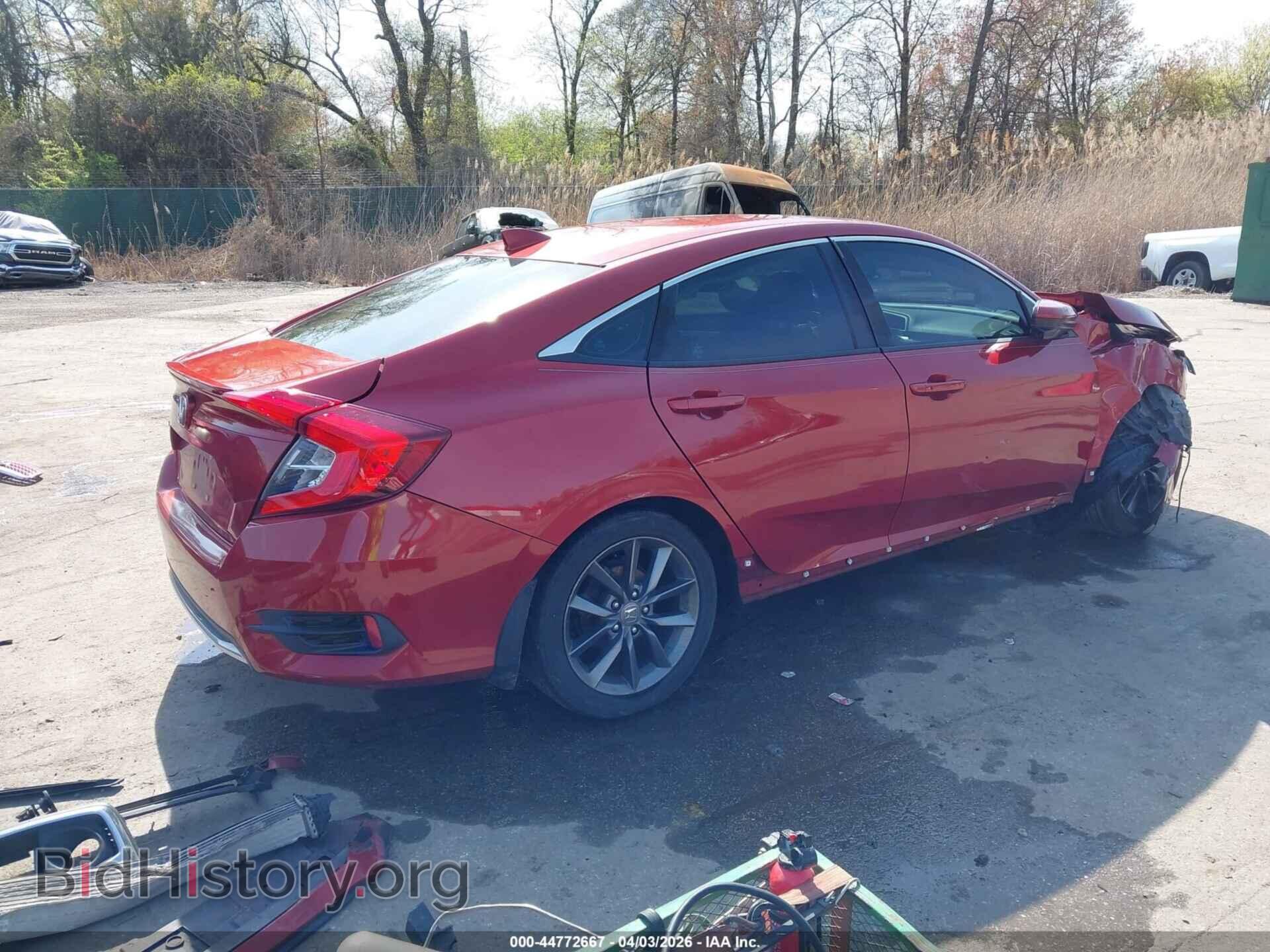 2019 HONDA CIVIC - VIN: 19XFC1F34KE211107 - Фото 4