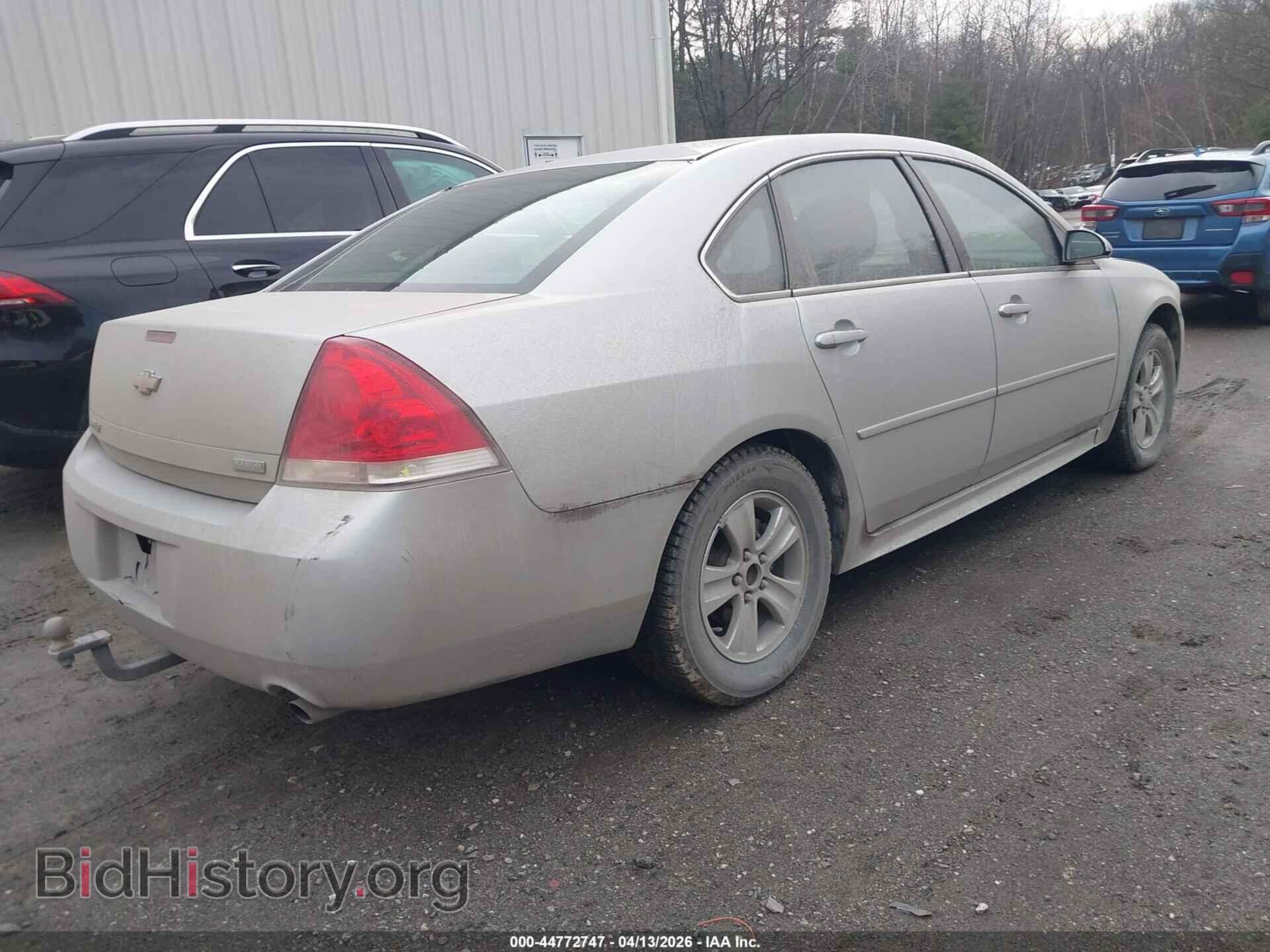 2012 CHEVROLET IMPALA - VIN: 2G1WF5E37C1209911 - Фото 4