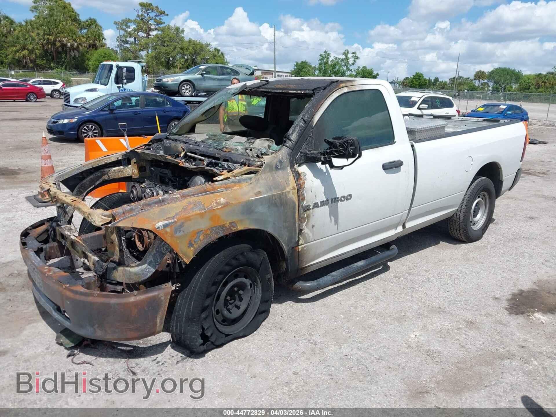 2012 RAM 1500 - VIN: 3C6JD6DK4CG219722 - Фото 2