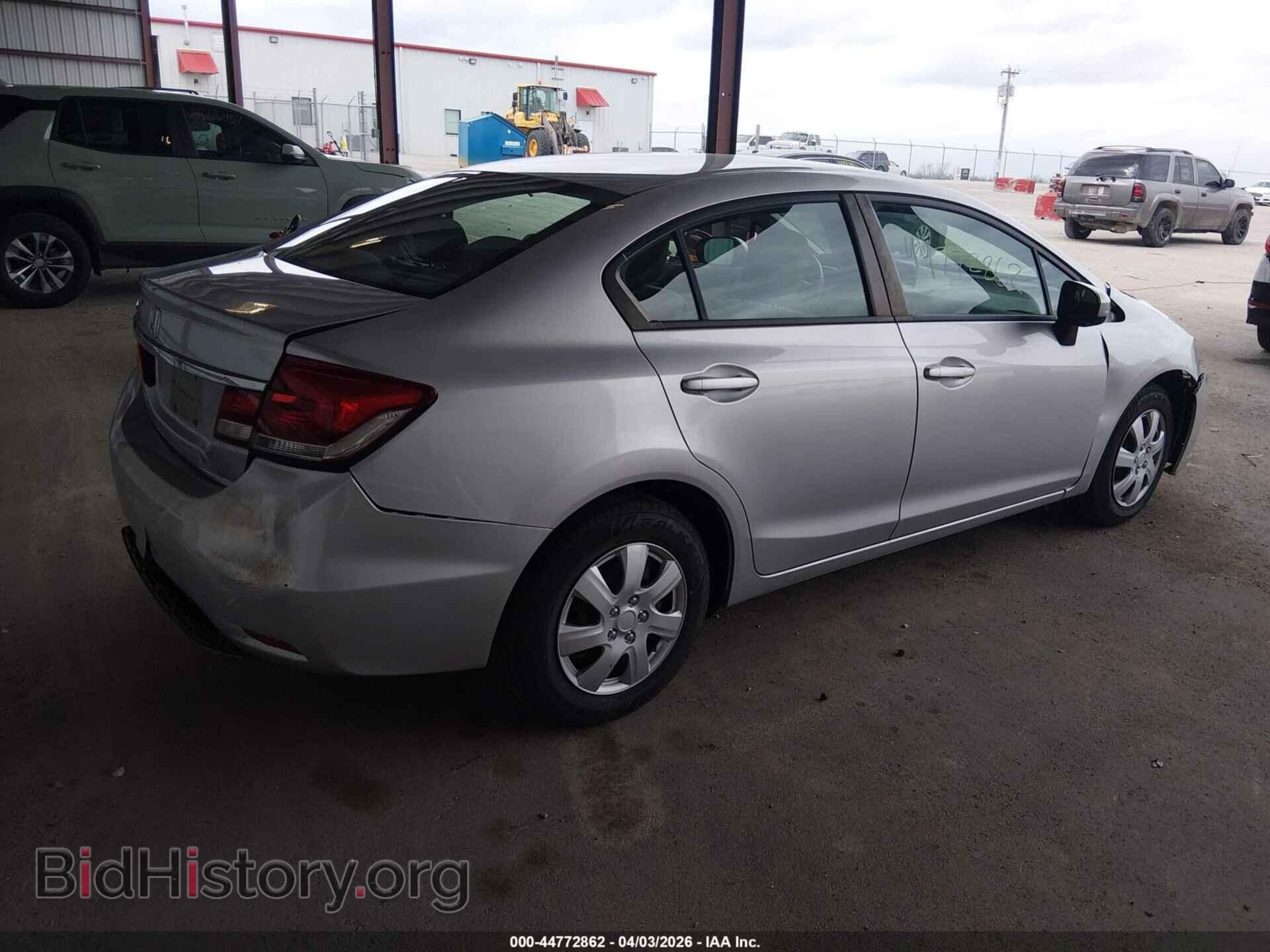 2014 HONDA CIVIC - VIN: 19XFB2F52EE031655 - Фото 4