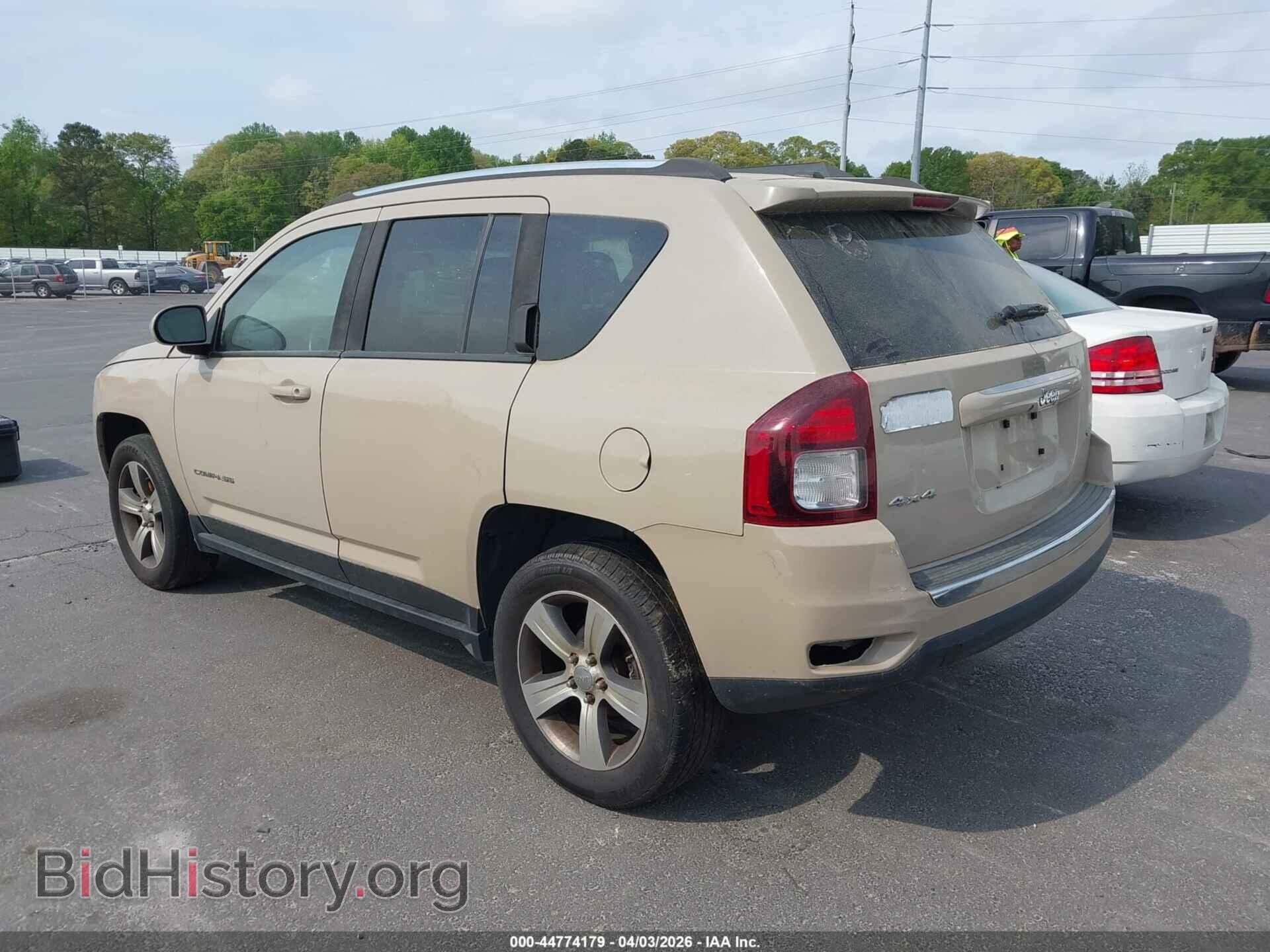 2017 JEEP COMPASS - VIN: 1C4NJDEB8HD110349 - Фото 3