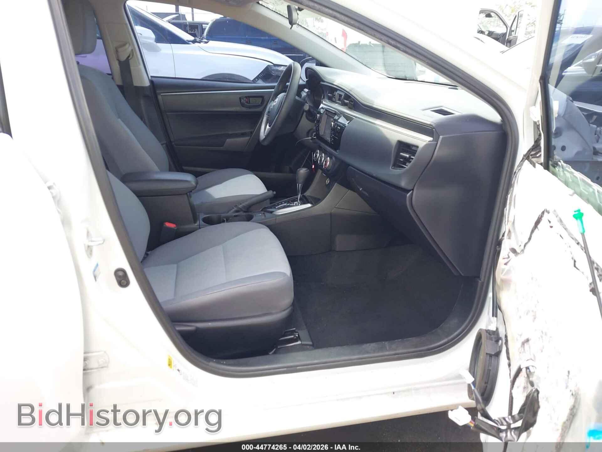 2016 TOYOTA COROLLA - VIN: 5YFBURHE6GP535366 - Фото 5