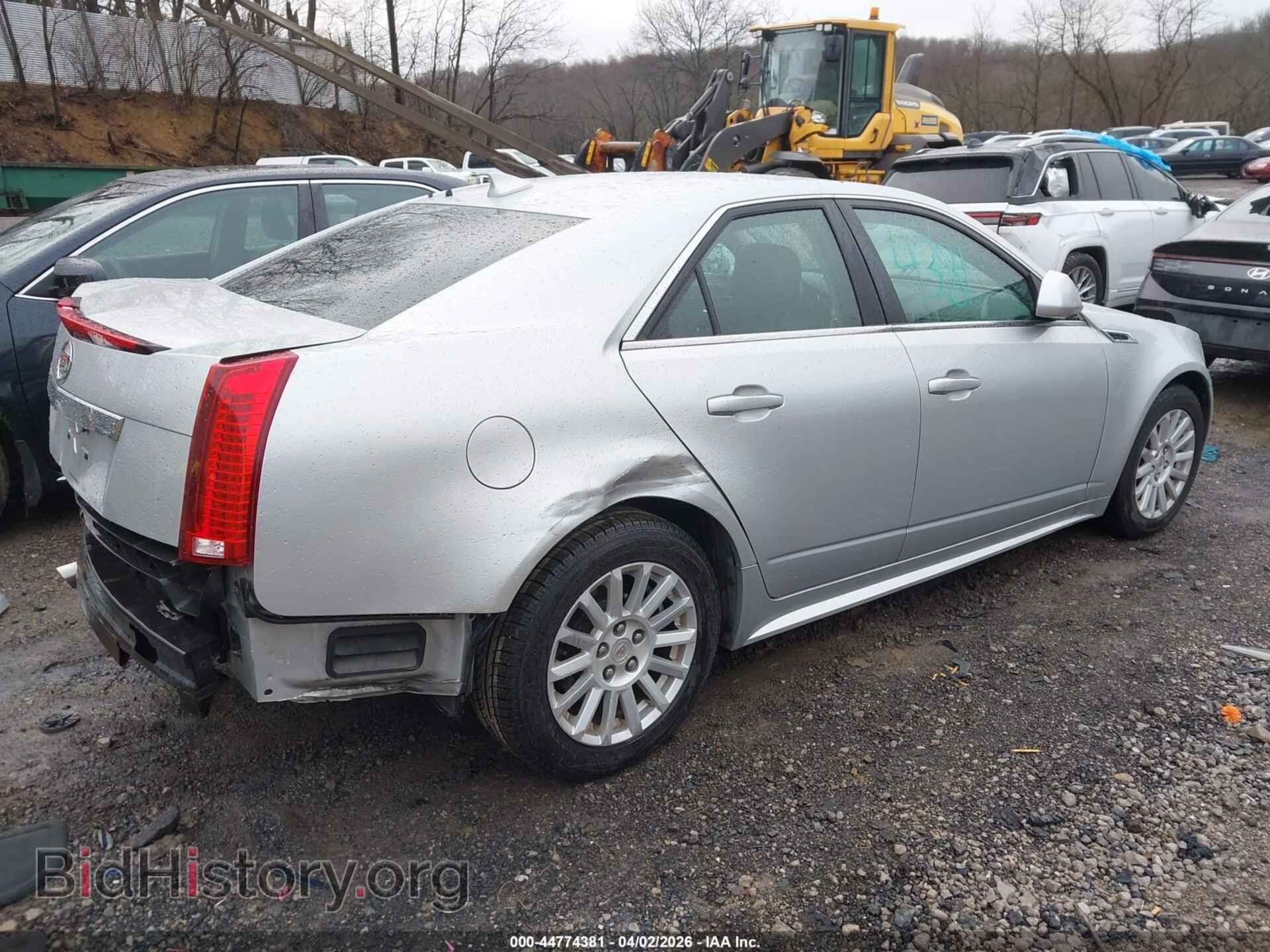 2012 CADILLAC CTS - VIN: 1G6DA5E51C0137603 - Фото 4