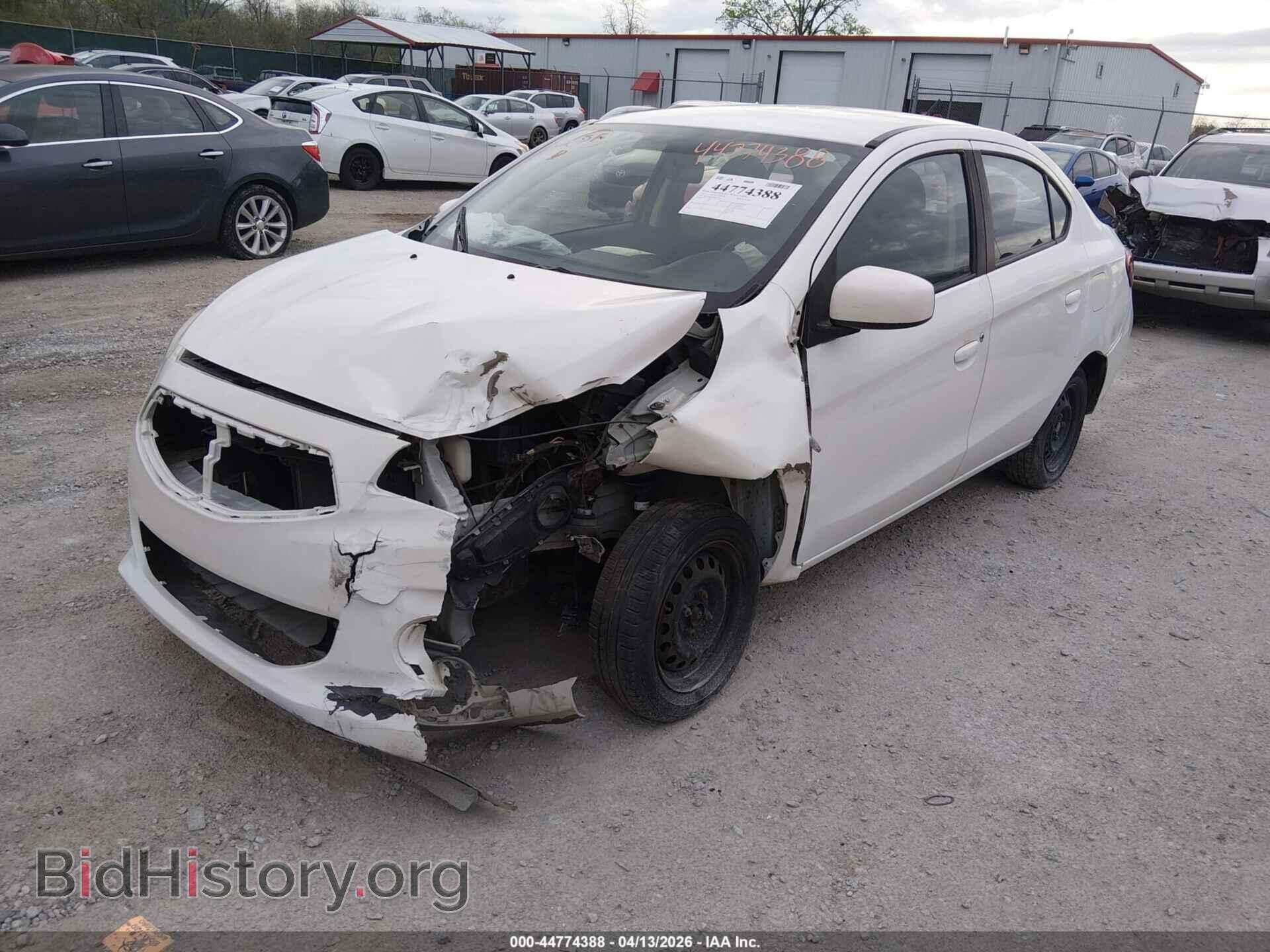 2017 MITSUBISHI MIRAGE G4 - VIN: ML32F3FJ4HHF13554 - Фото 2