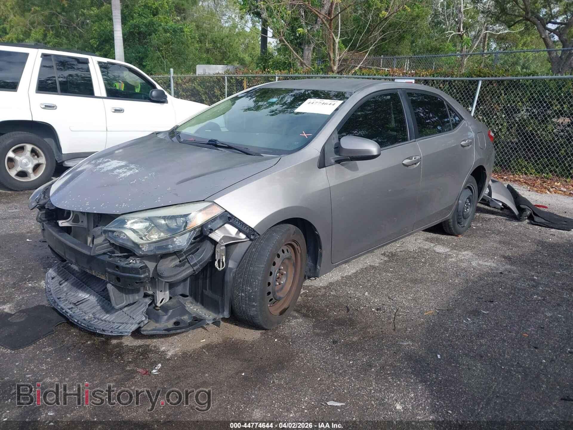 2014 TOYOTA COROLLA - VIN: 2T1BURHE3EC028650 - Фото 2