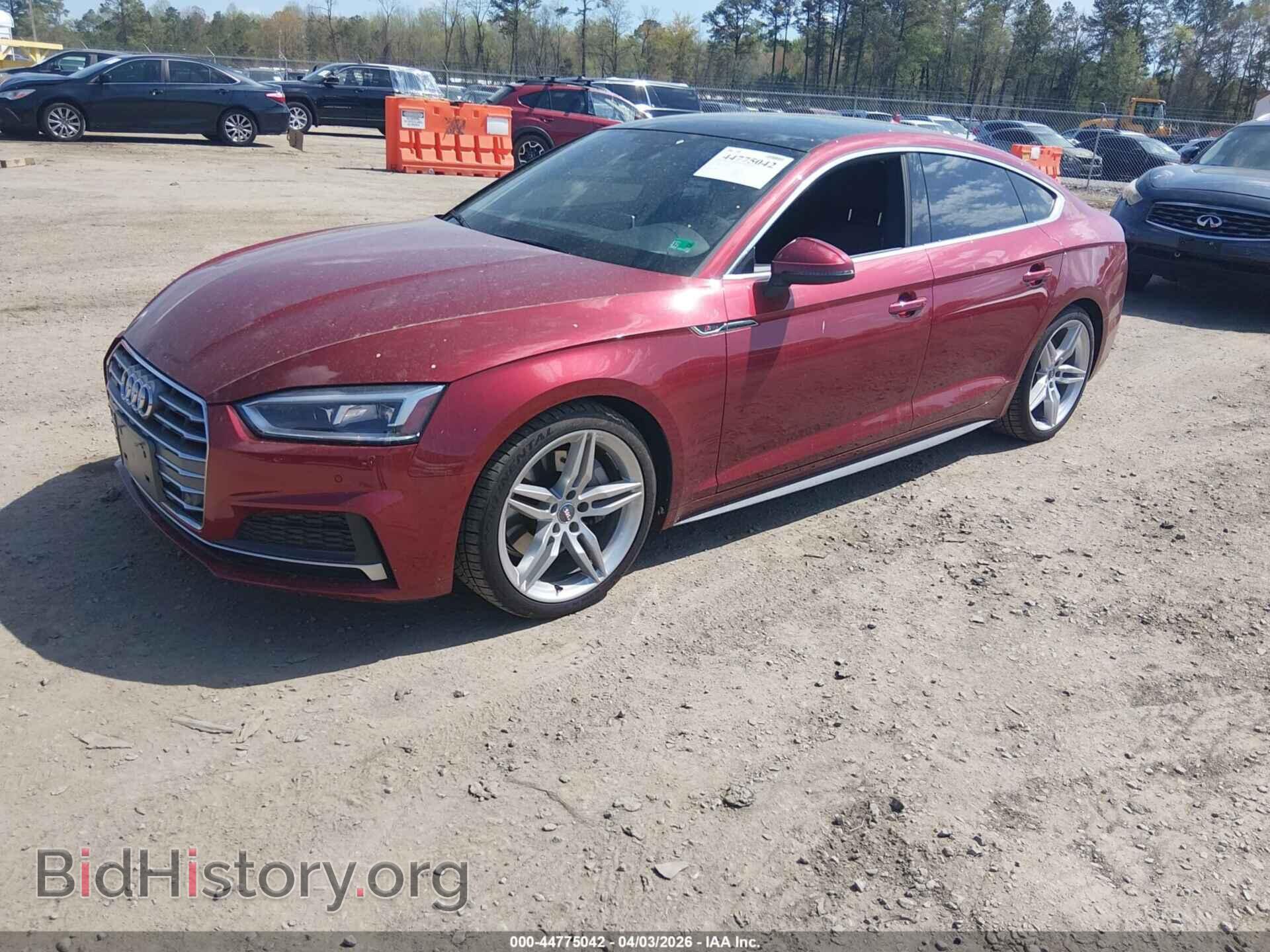 2018 AUDI A5 - VIN: WAUENCF54JA064014 - Фото 2