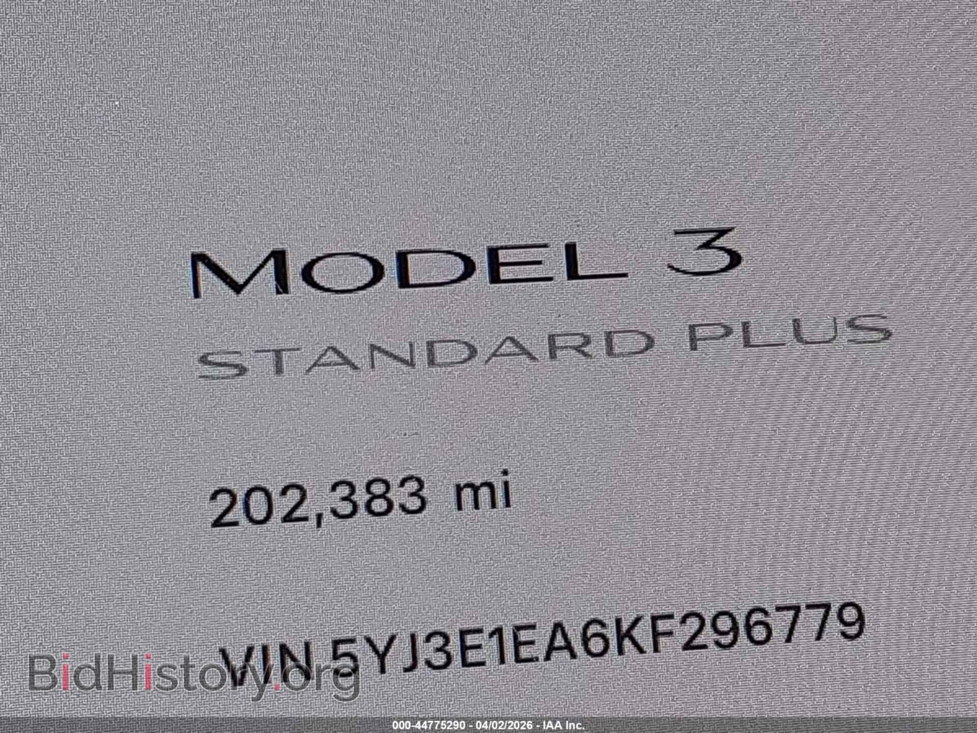 2019 TESLA MODEL 3 - VIN: 5YJ3E1EA6KF296779 - Фото 16