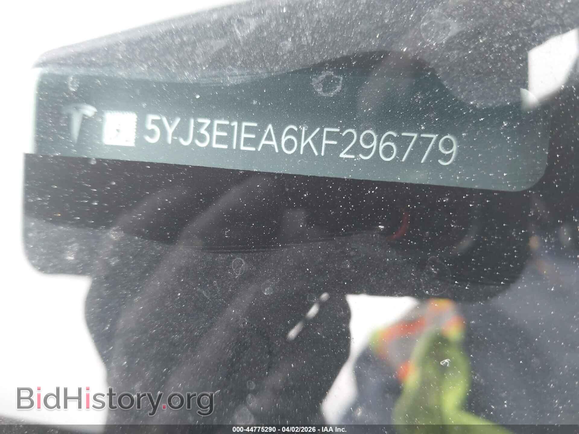 2019 TESLA MODEL 3 - VIN: 5YJ3E1EA6KF296779 - Фото 9
