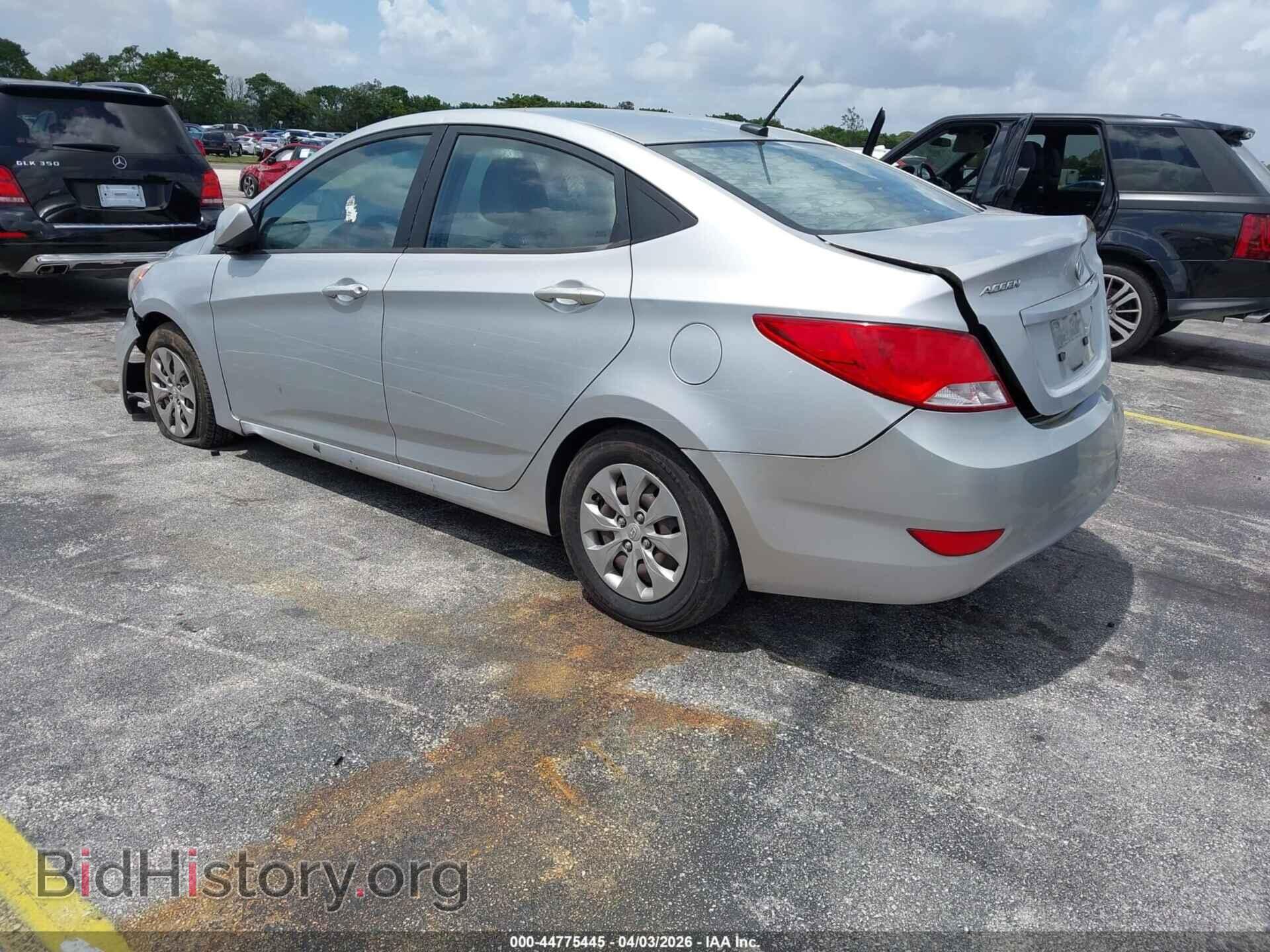 2015 HYUNDAI ACCENT - VIN: KMHCT4AE3FU833231 - Фото 3