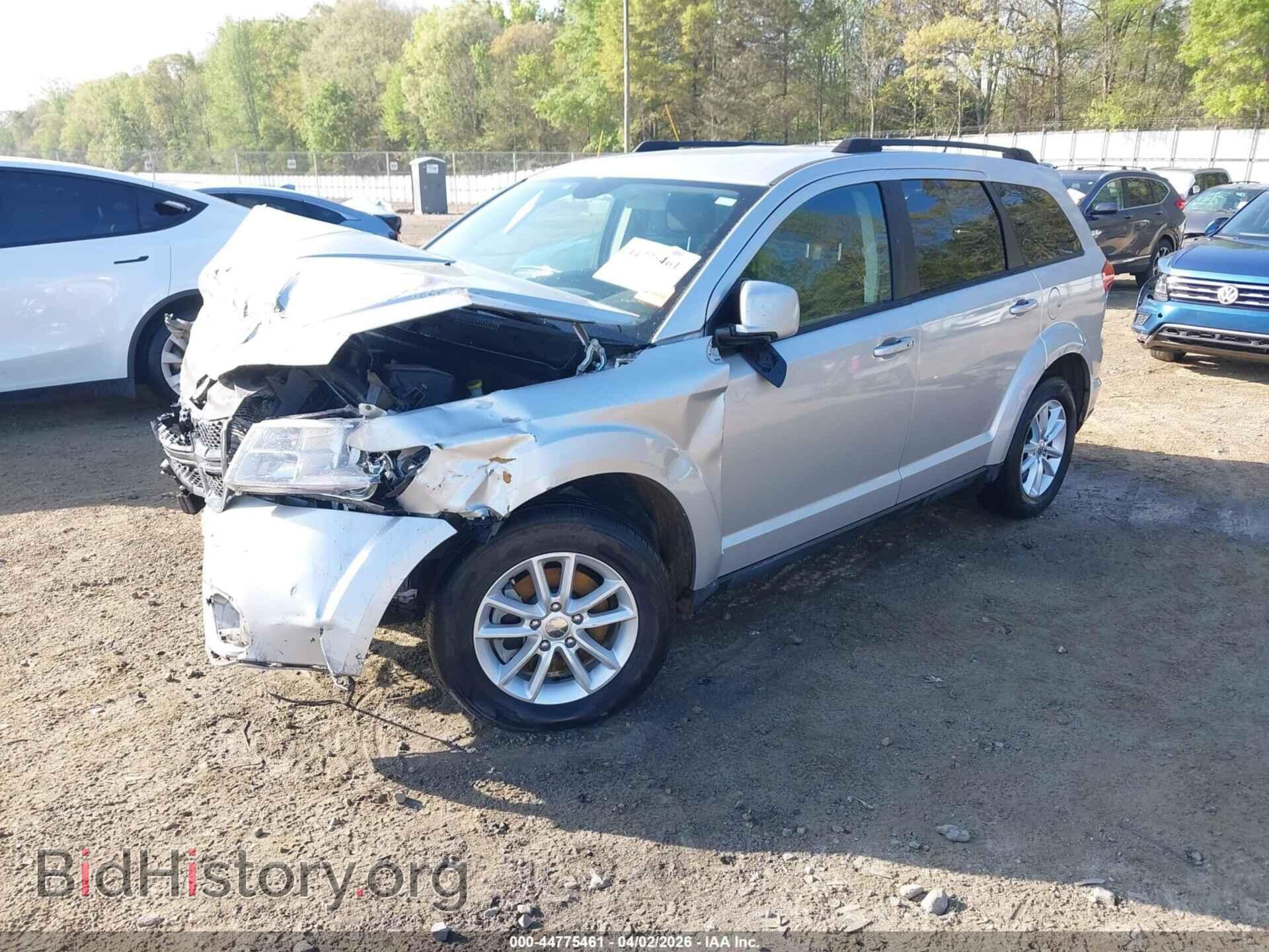 2014 DODGE JOURNEY - VIN: 3C4PDCBG0ET158394 - Фото 2
