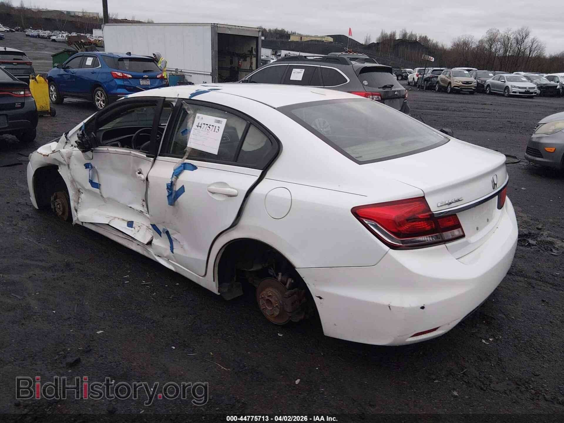 2014 HONDA CIVIC - VIN: 19XFB2F91EE073317 - Фото 3