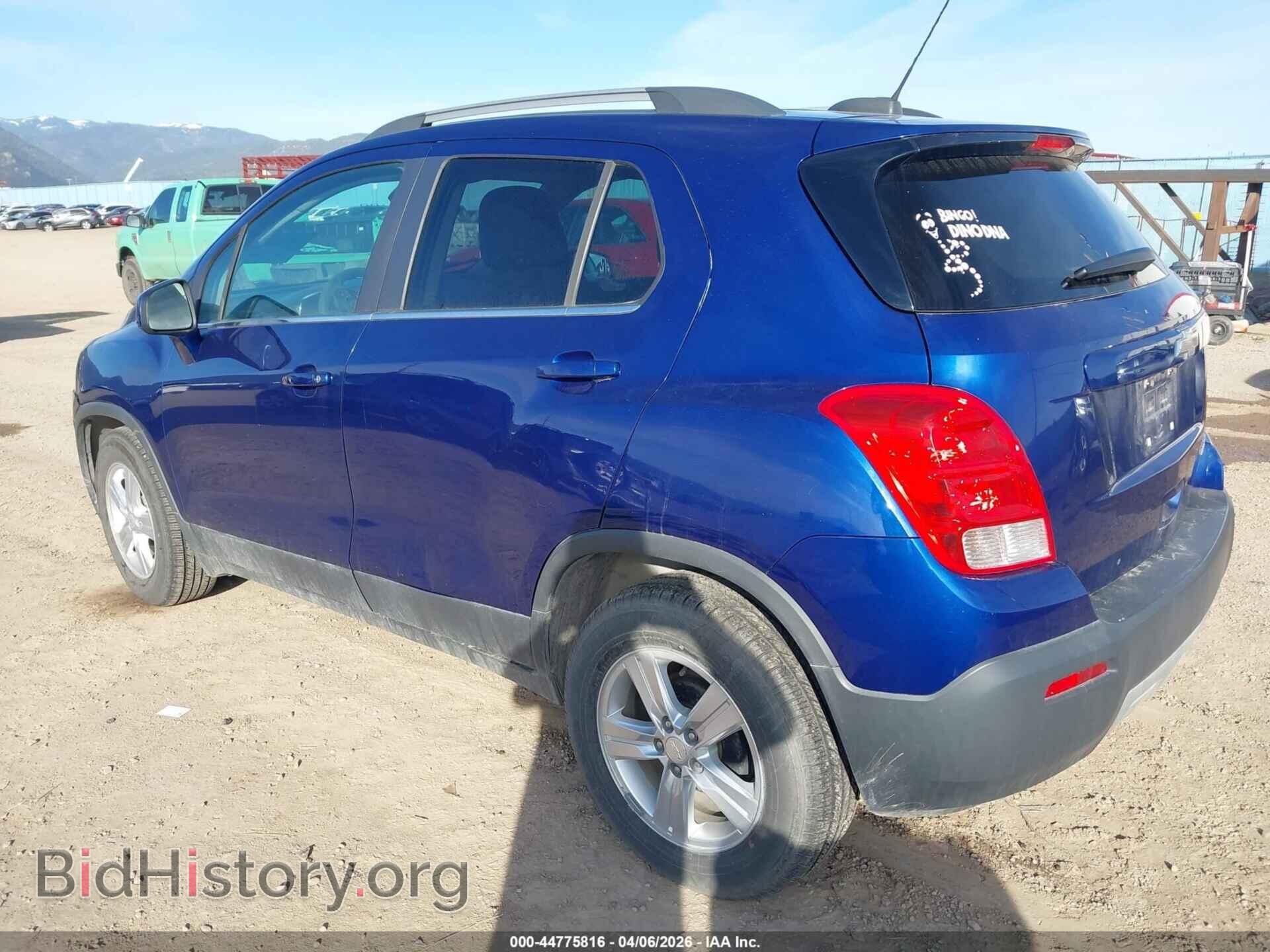 2015 CHEVROLET TRAX - VIN: 3GNCJLSB2FL229177 - Фото 3