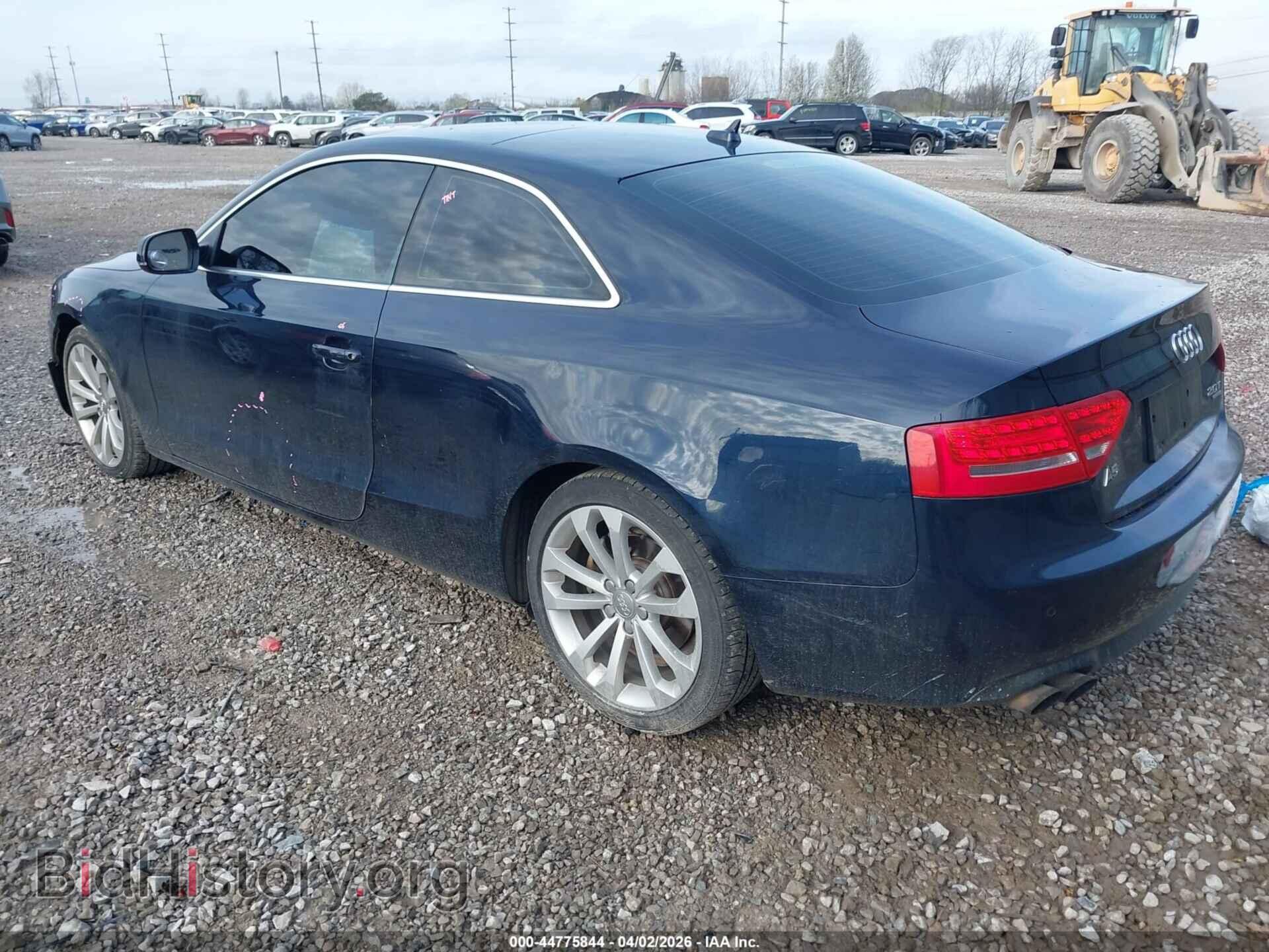 2011 AUDI A5 - VIN: WAULFAFR4BA016008 - Photo 3