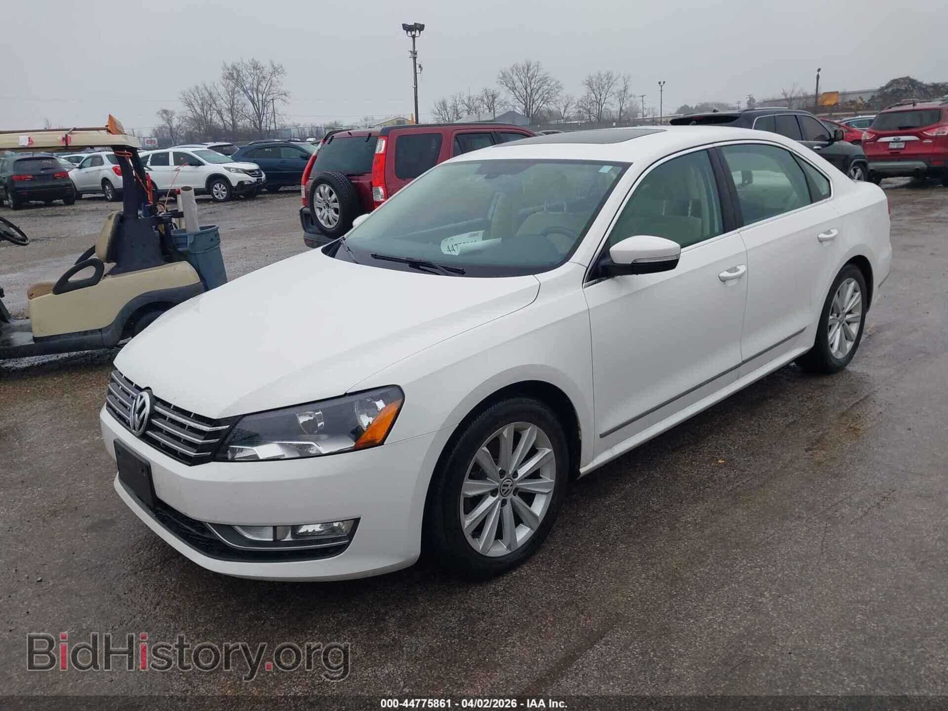 2013 VOLKSWAGEN PASSAT - VIN: 1VWCP7A3XDC149270 - Фото 2