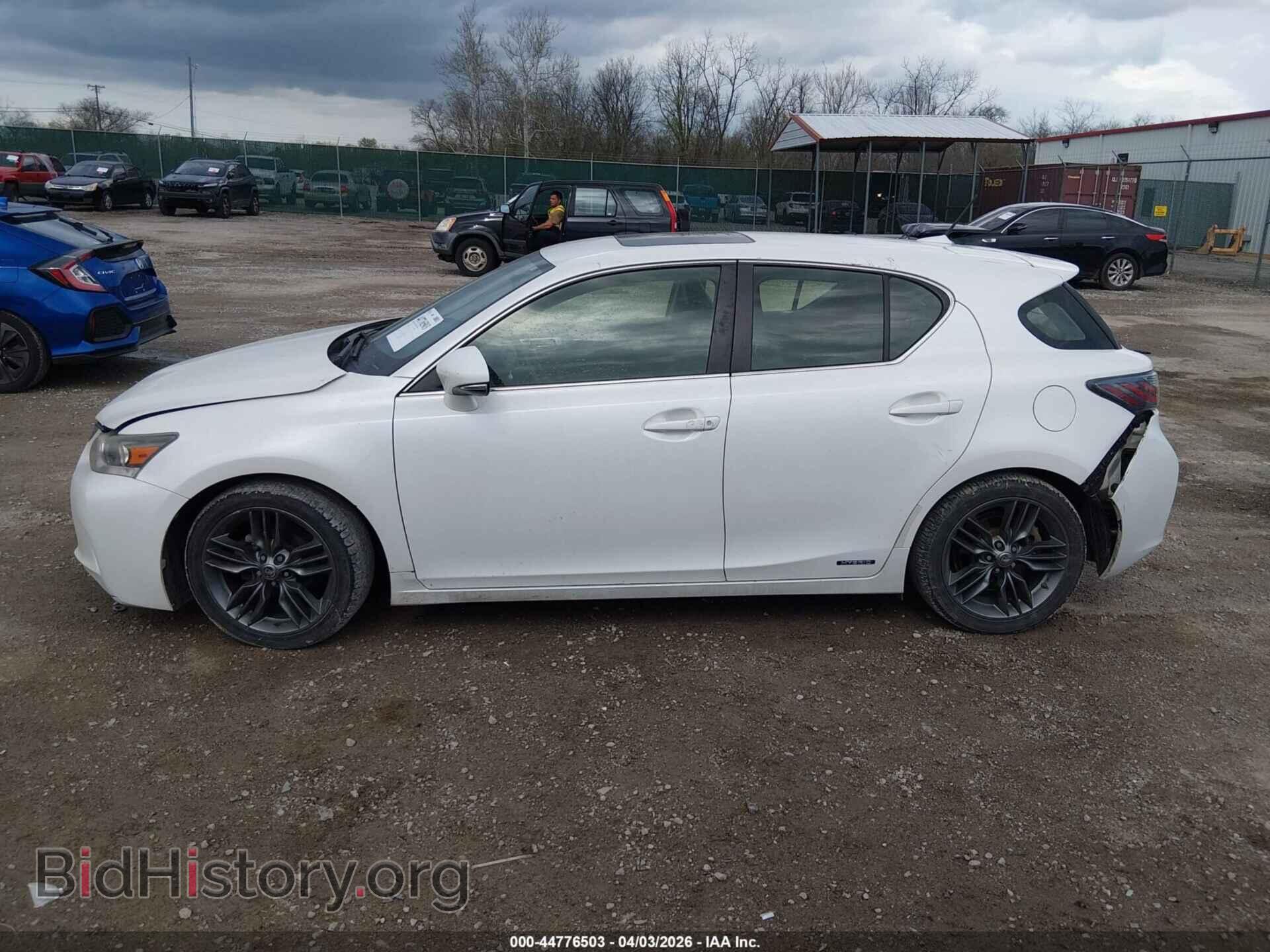 2012 LEXUS CT 200H - VIN: JTHKD5BH9C2068348 - Фото 14