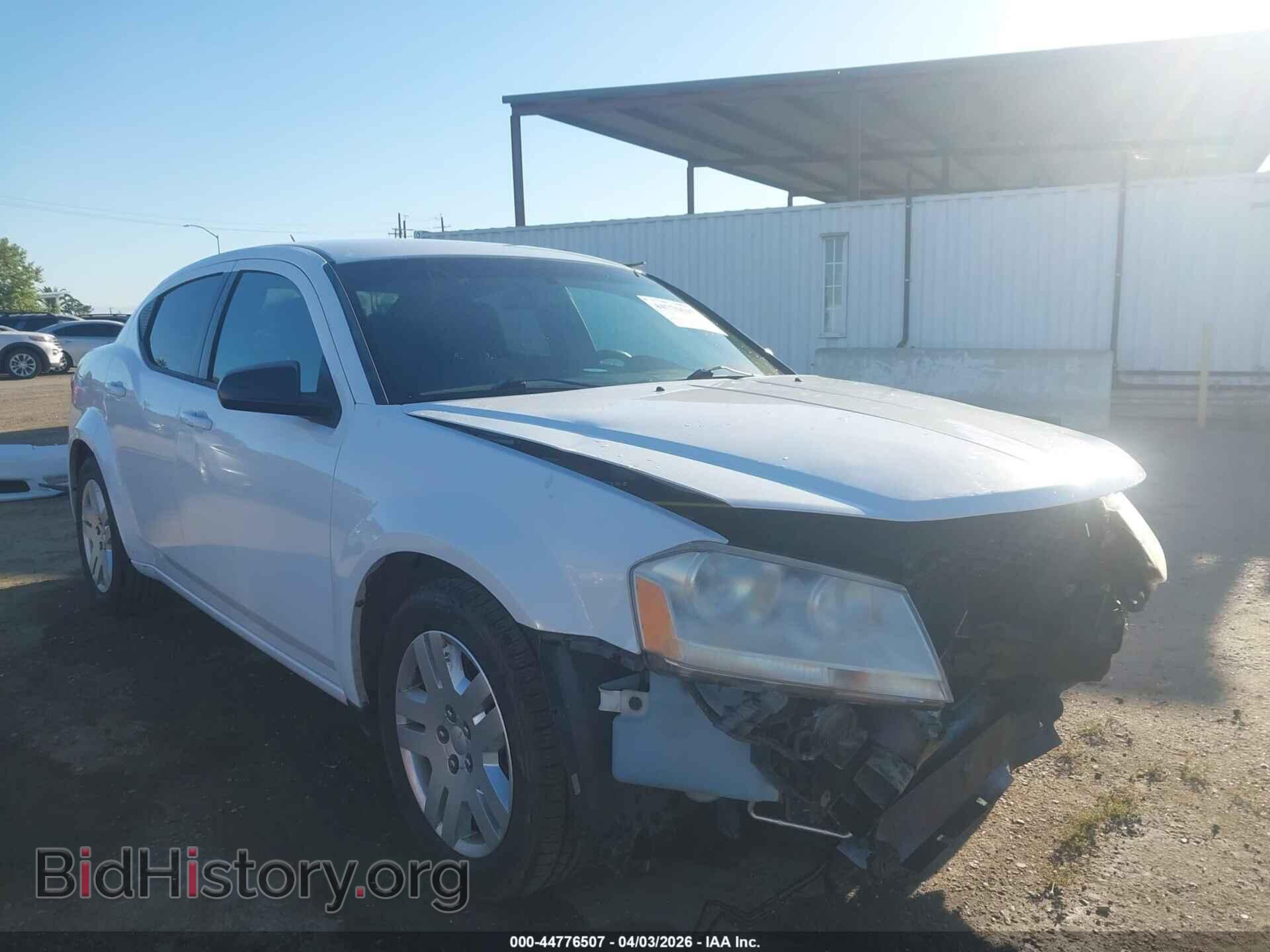 Photo 1C3CDZAG1DN569602 - DODGE AVENGER 2013