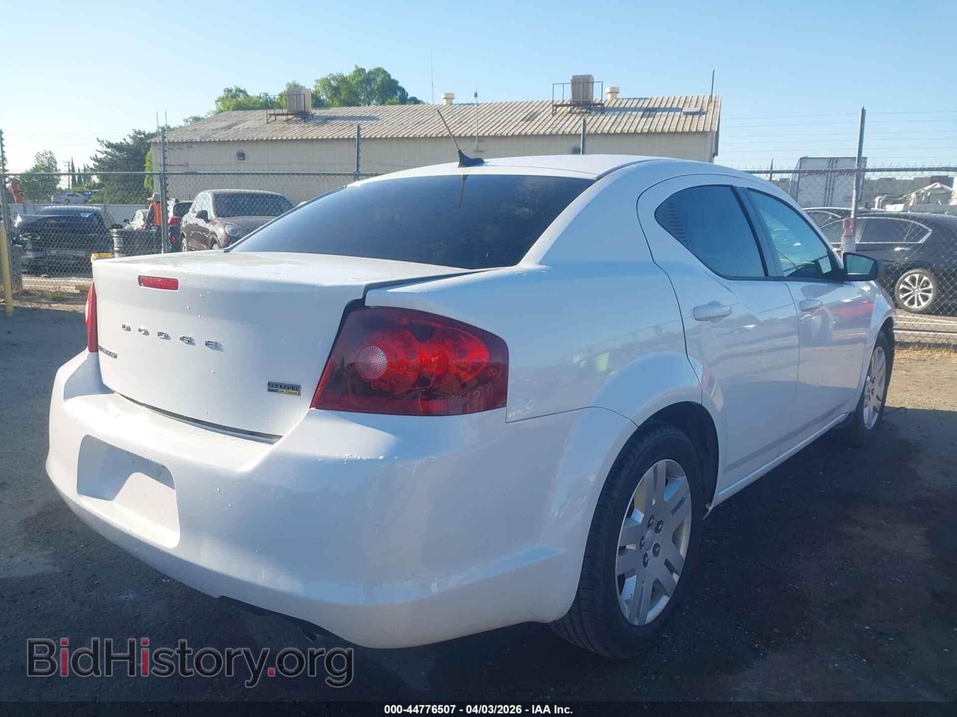 2013 DODGE AVENGER - VIN: 1C3CDZAG1DN569602 - Фото 4