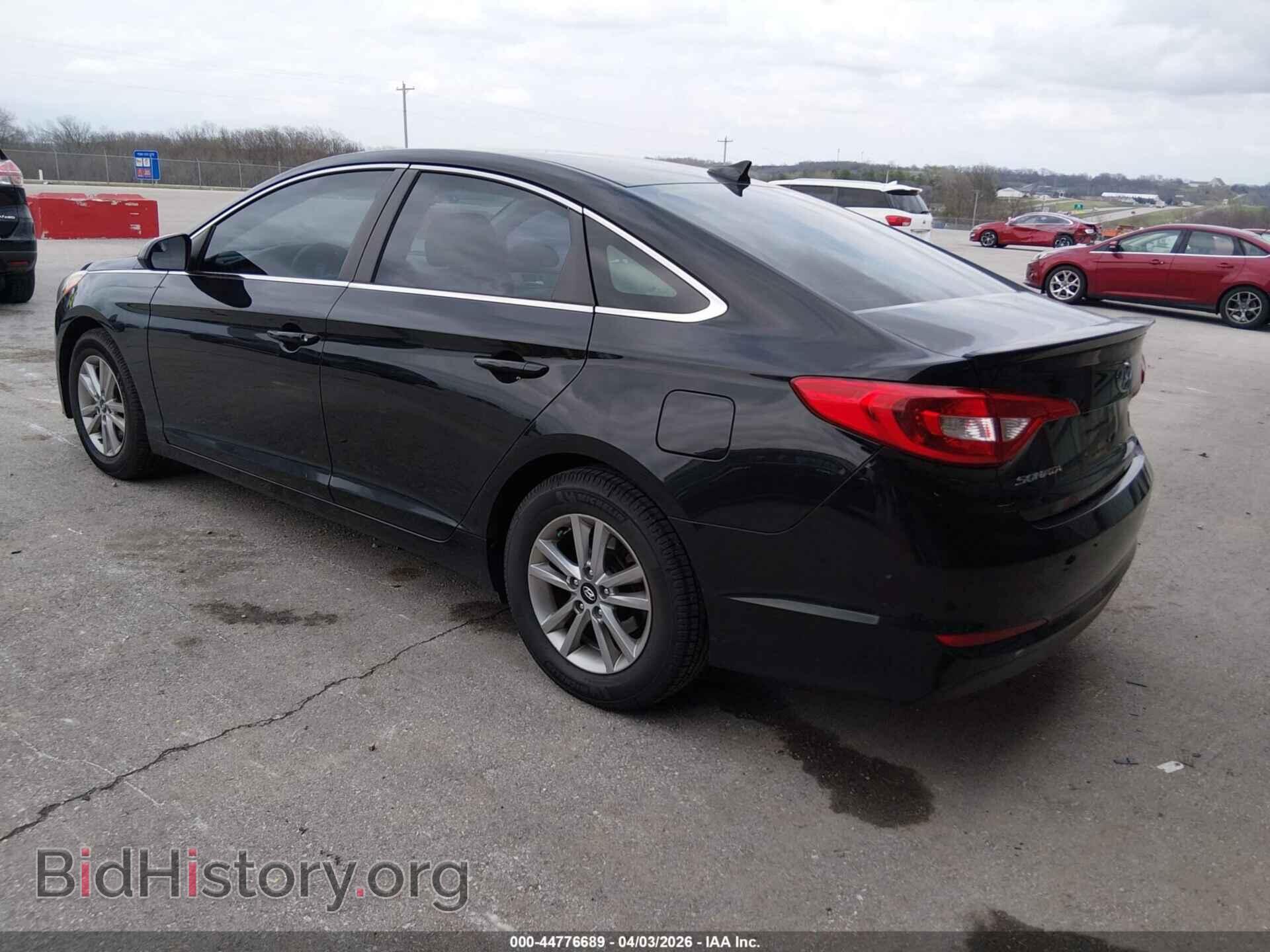 2016 HYUNDAI SONATA - VIN: 5NPE24AF4GH386543 - Фото 3