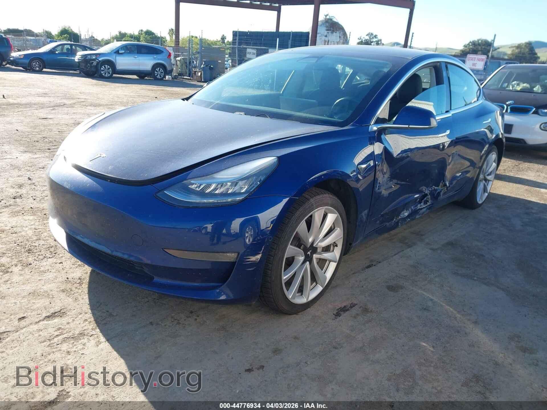 2019 TESLA MODEL 3 - VIN: 5YJ3E1EA2KF332970 - Фото 2