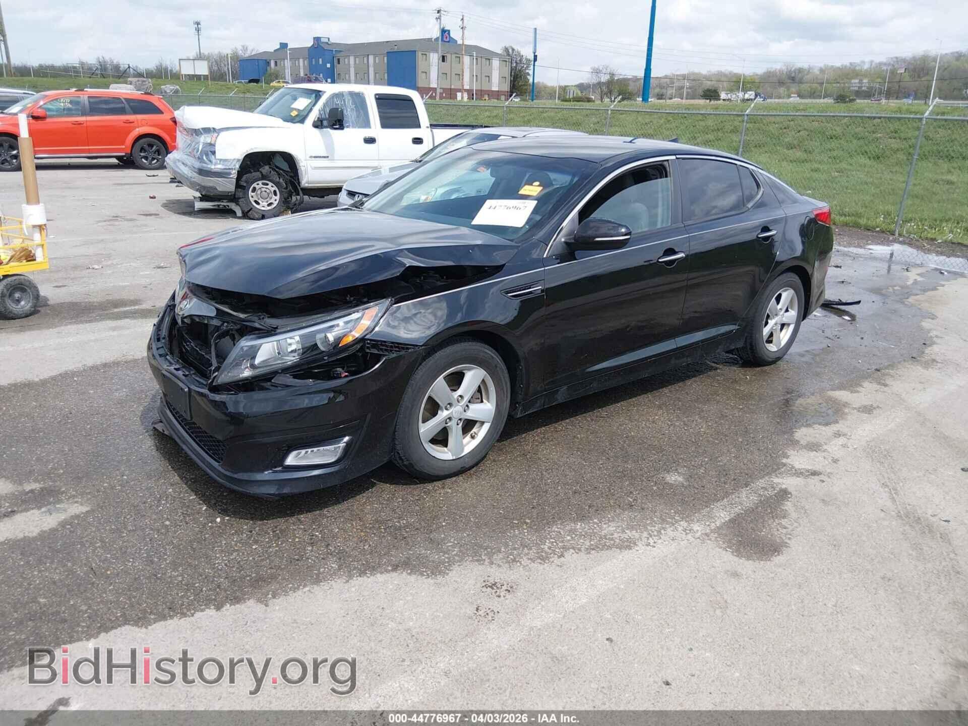 2015 KIA OPTIMA - VIN: 5XXGM4A71FG413221 - Фото 2