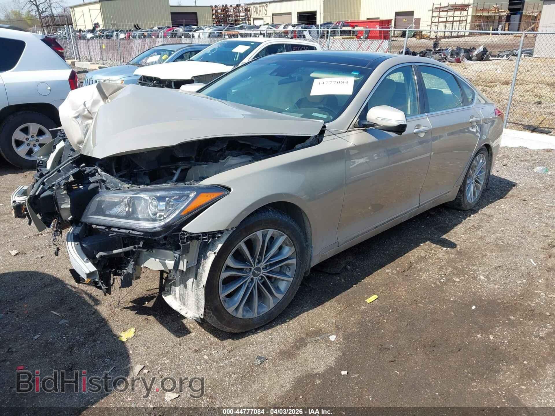 2015 HYUNDAI GENESIS - VIN: KMHGN4JE1FU078107 - Фото 2
