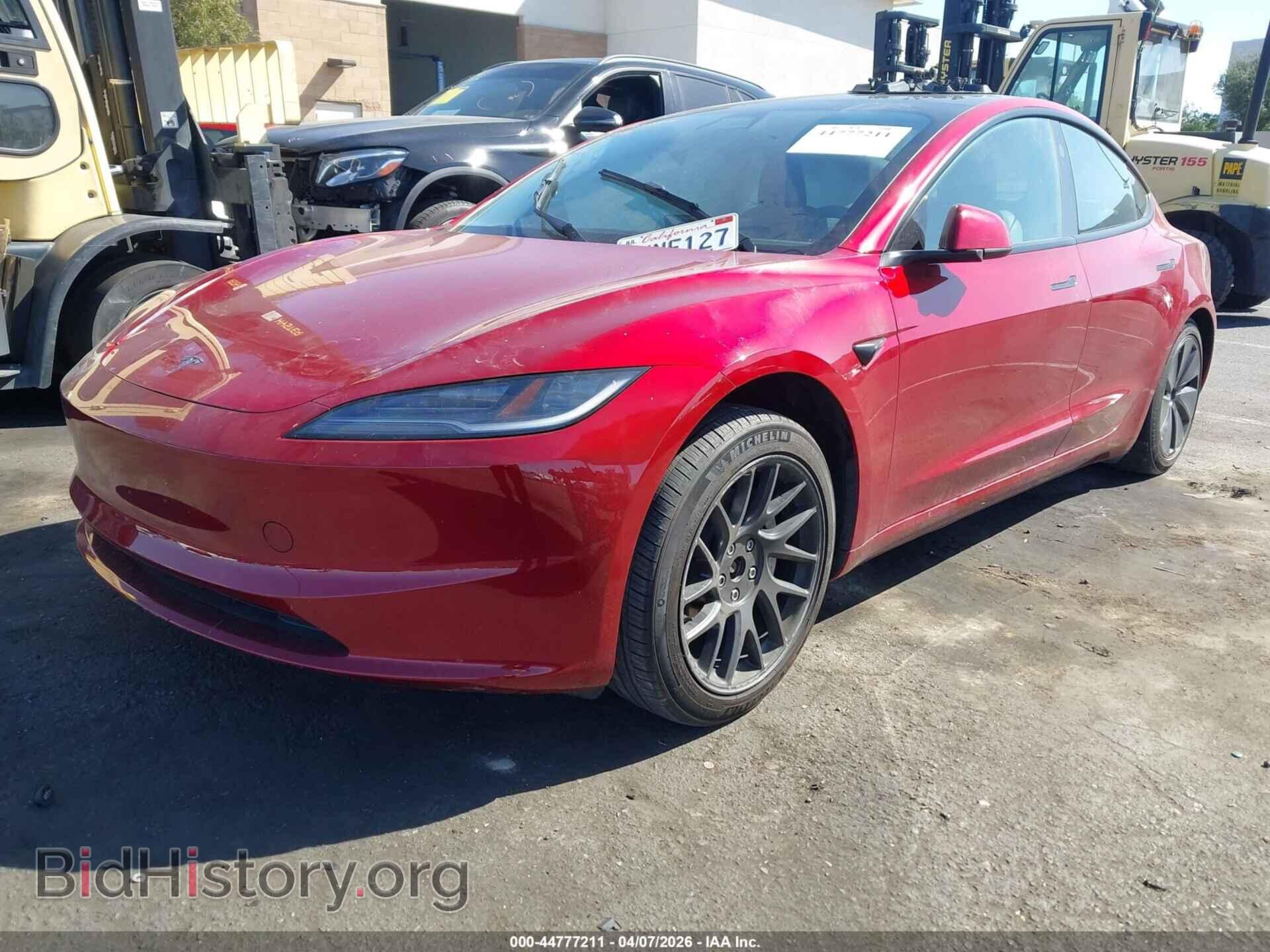 2024 TESLA MODEL 3 - VIN: 5YJ3E1EB3RF757195 - Фото 2
