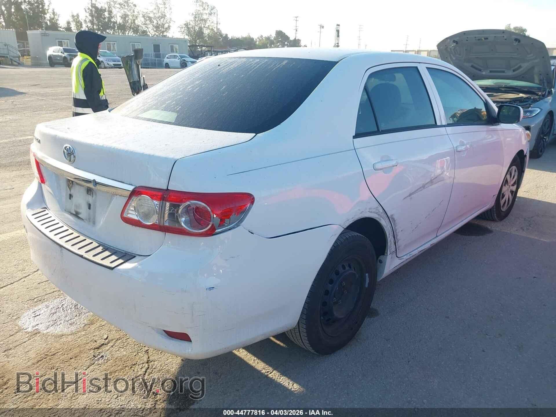 2013 TOYOTA COROLLA - VIN: 5YFBU4EE9DP100375 - Фото 4