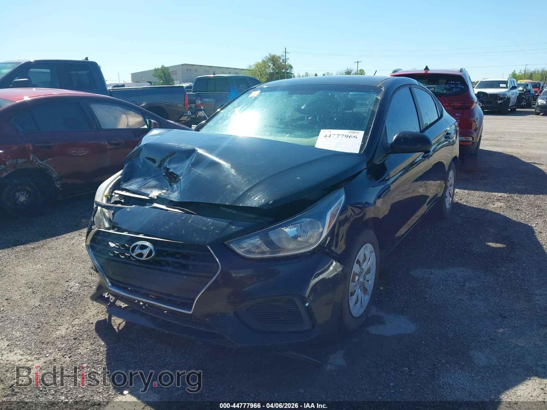 2018 HYUNDAI ACCENT - VIN: 3KPC24A33JE020128 - Фото 2