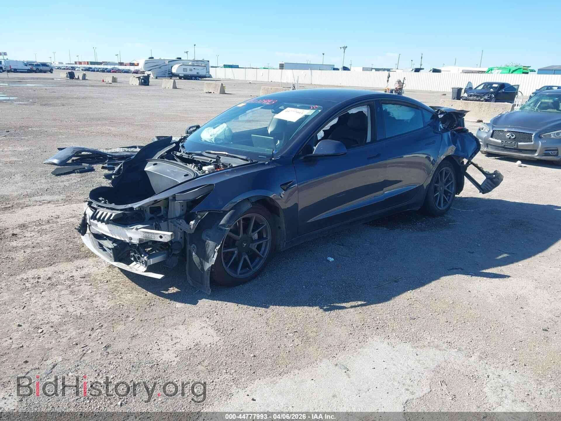 2022 TESLA MODEL 3 - VIN: 5YJ3E1EB3NF228548 - Фото 2