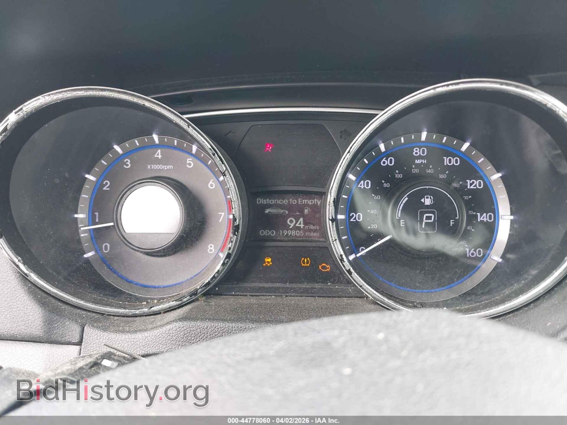 2013 HYUNDAI SONATA - VIN: 5NPEB4AC3DH810733 - Фото 7