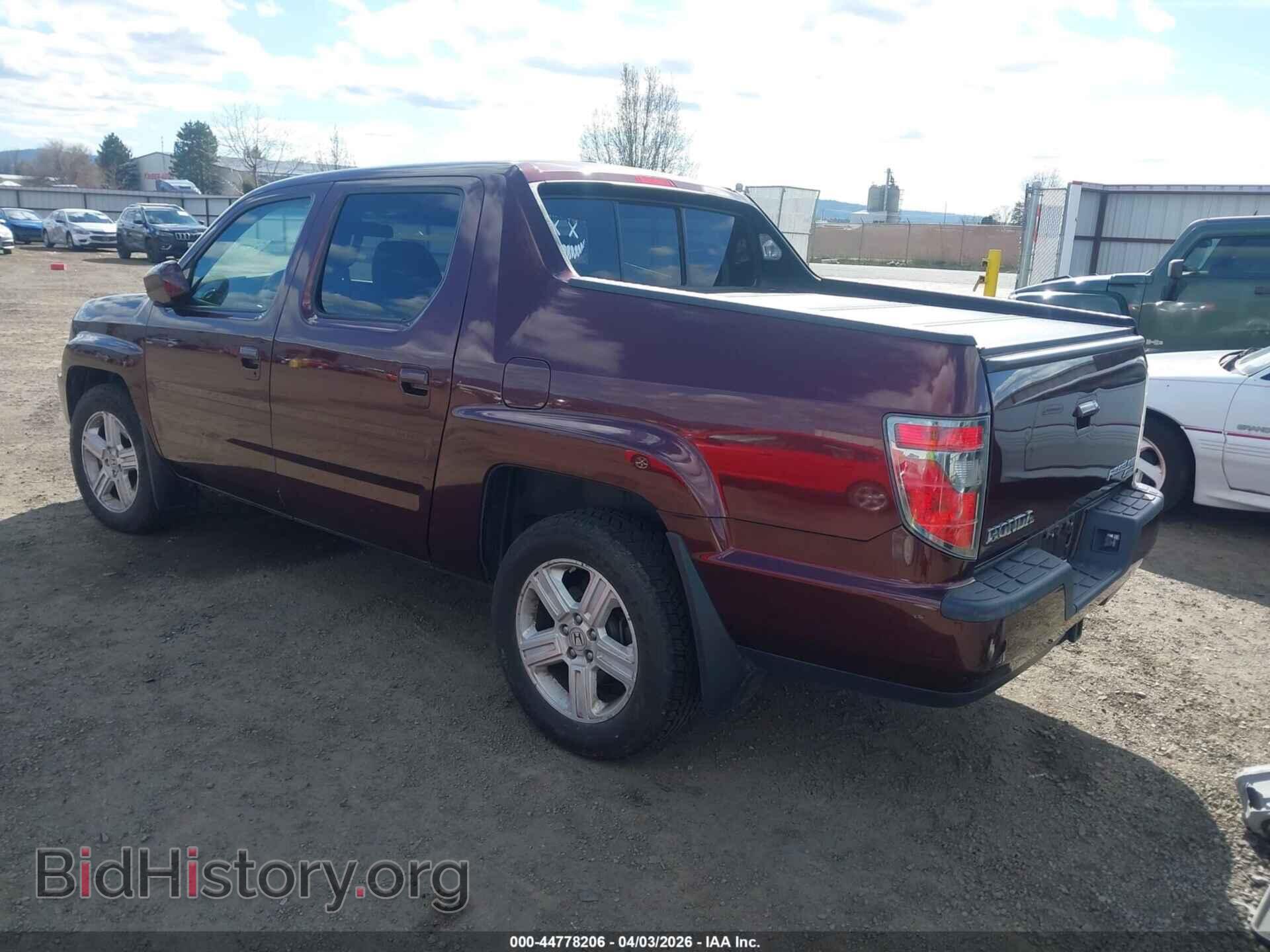 2012 HONDA RIDGELINE - VIN: 5FPYK1F59CB451821 - Фото 3