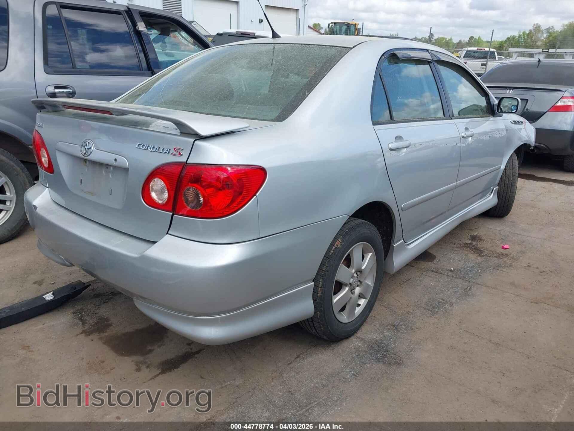 2008 TOYOTA COROLLA - VIN: 2T1BR32E28C865448 - Фото 4