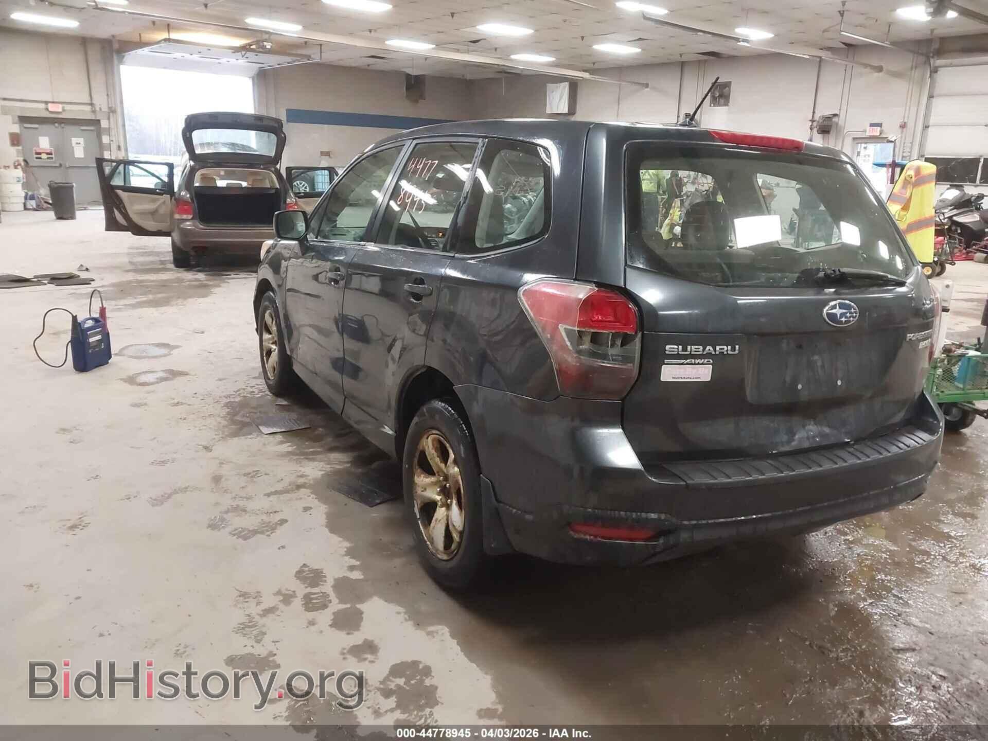 2014 SUBARU FORESTER - VIN: JF2SJAAC8EH485955 - Фото 3