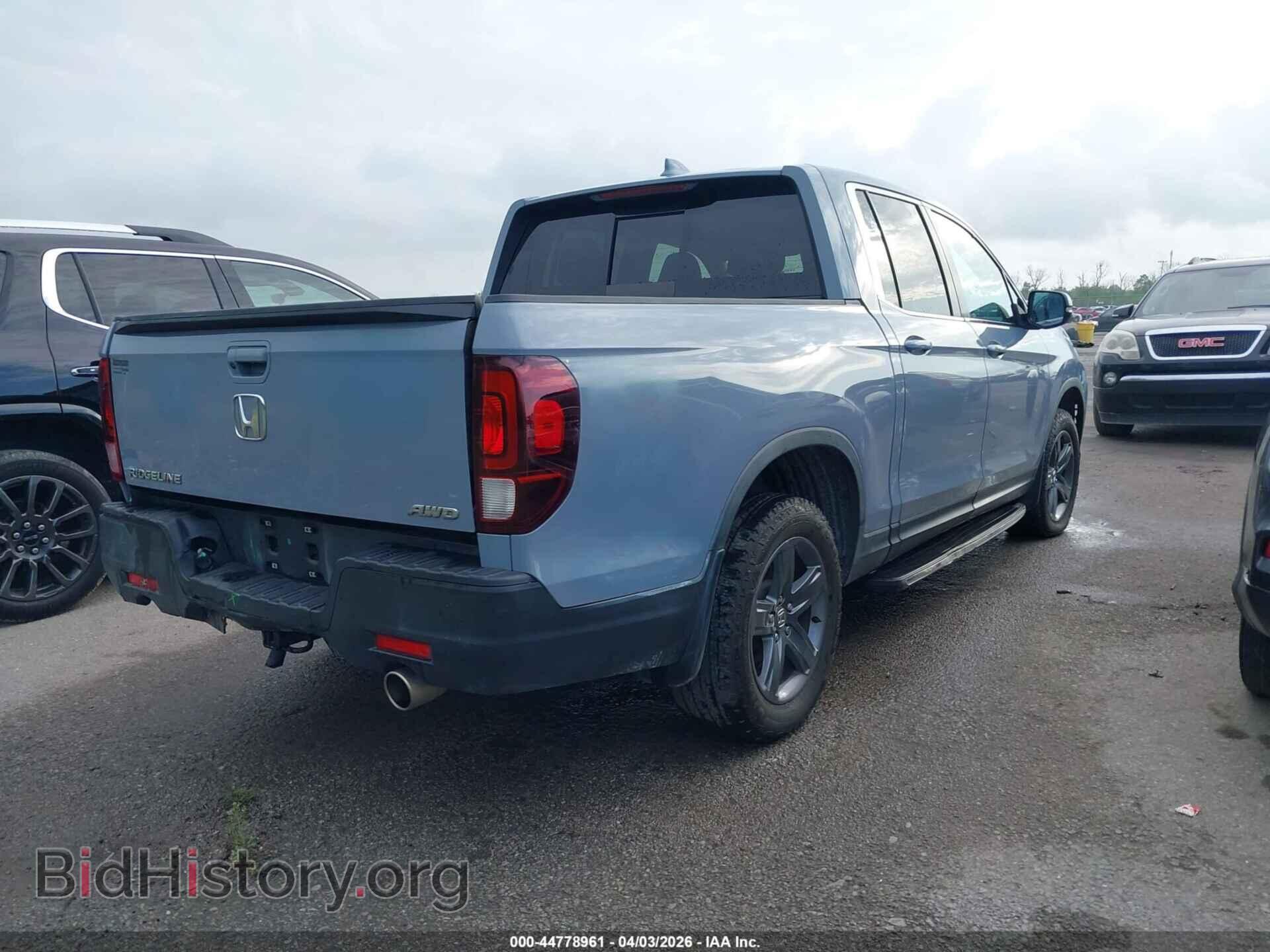2022 HONDA RIDGELINE - VIN: 5FPYK3F59NB031670 - Фото 4