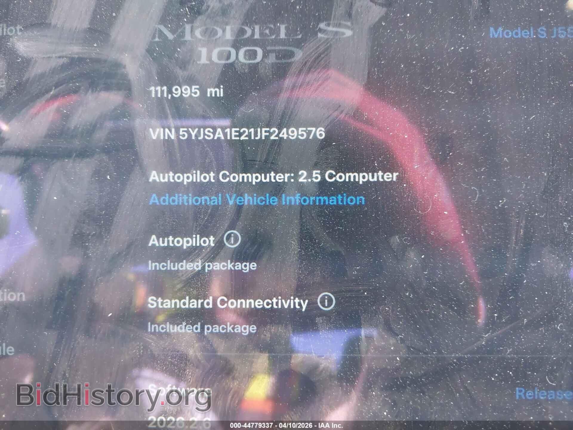 2018 TESLA MODEL S - VIN: 5YJSA1E21JF249576 - Photo 7